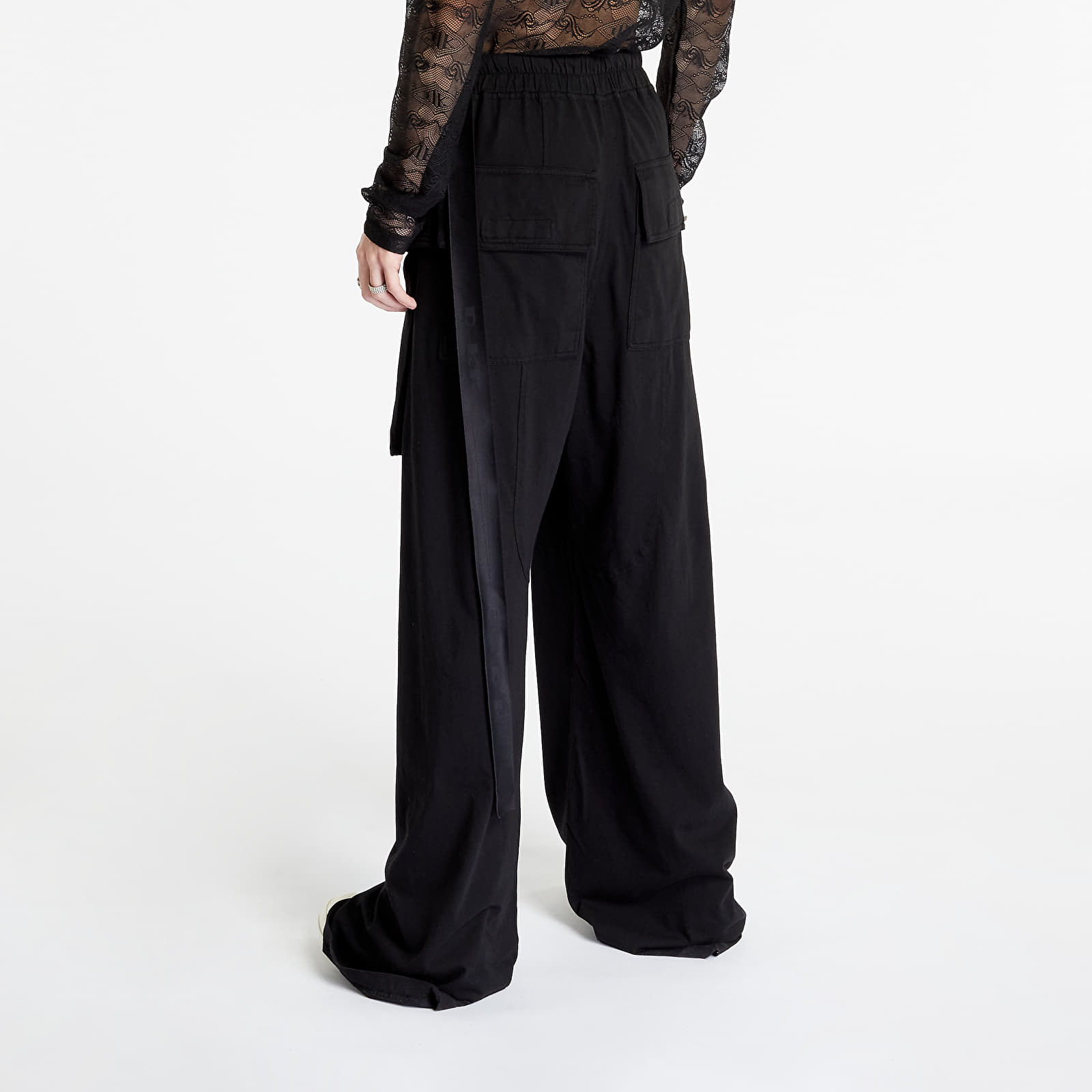 Cargo pants Rick Owens DRKSHDW Creatch Cargo Drawstring Pants Black