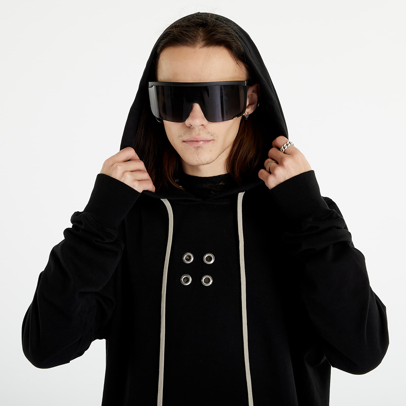Hoodies and sweatshirts  Rick Owens DRKSHDW Pullover Hoodie Black