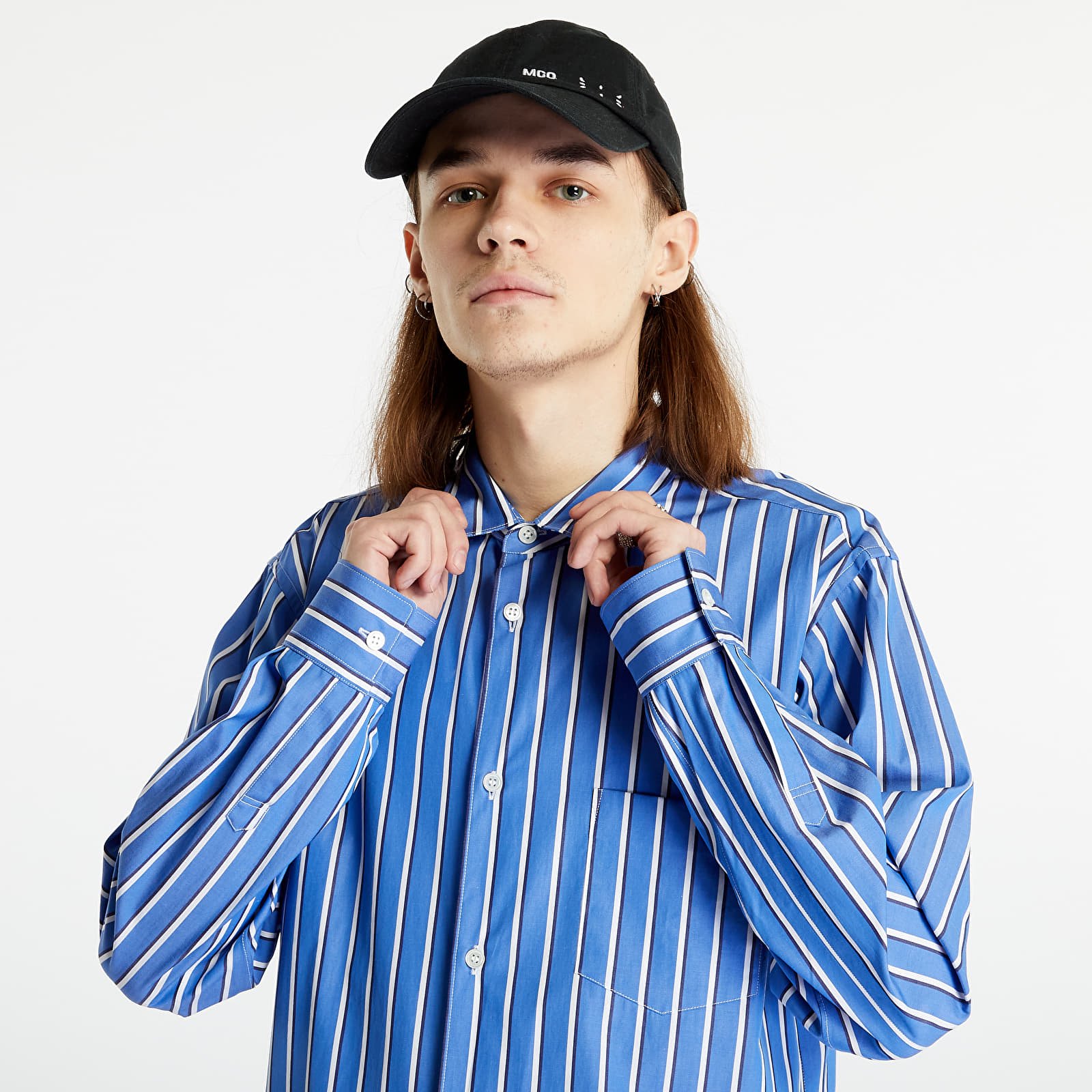 Koszule Comme des Garçons SHIRT Forever Mens Shirt Woven 116 Stripe 109