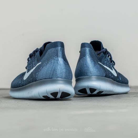 Nike free rn flyknit 2017 work blue top
