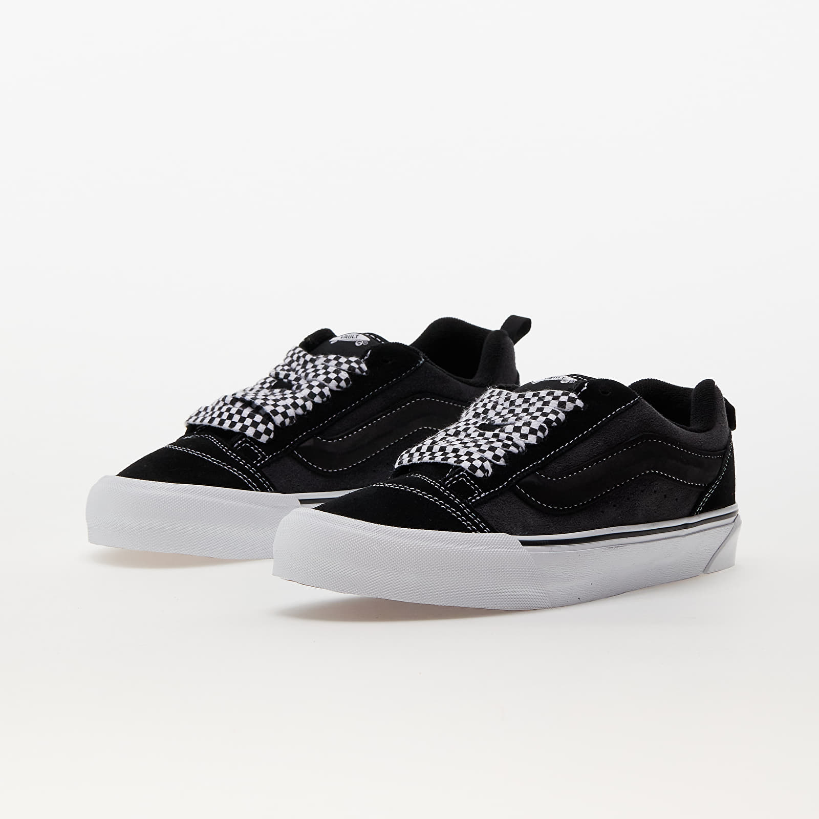 Ανδρικά παπούτσια Vans Vault Knu Skool LX Suede Black/ Charcoal