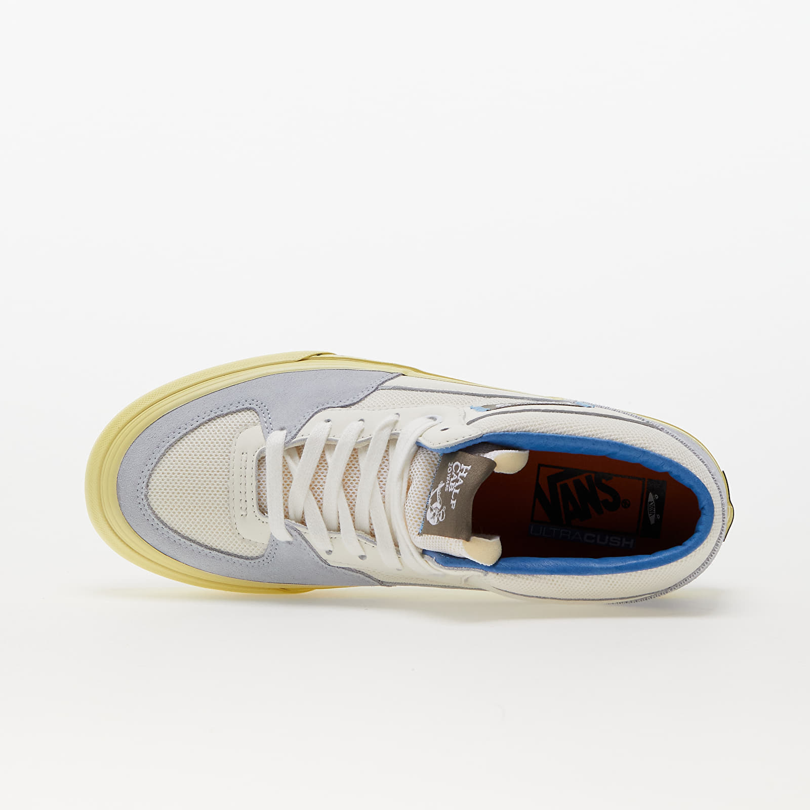 Men s shoes Vans Vault Half Cab LX Vintage Sport Pale Blue White