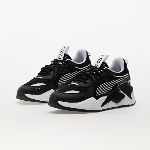 PUMA Rebound LayUp high top sneakers in black and white | ASOS