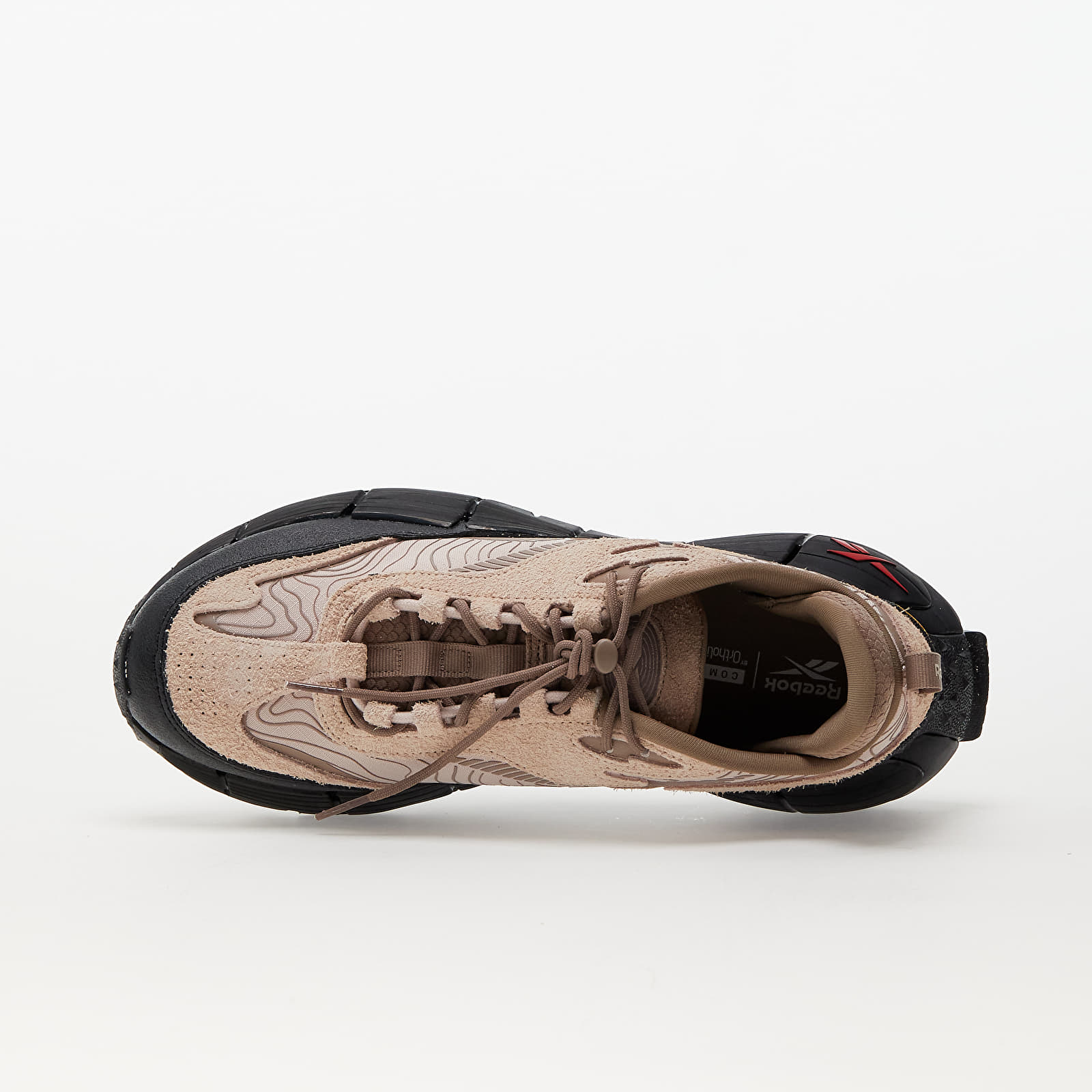 Scarpe uomo Reebok Zig Kinetica 2.5 Edge Soft Ecru/ Taupe/ Core Black