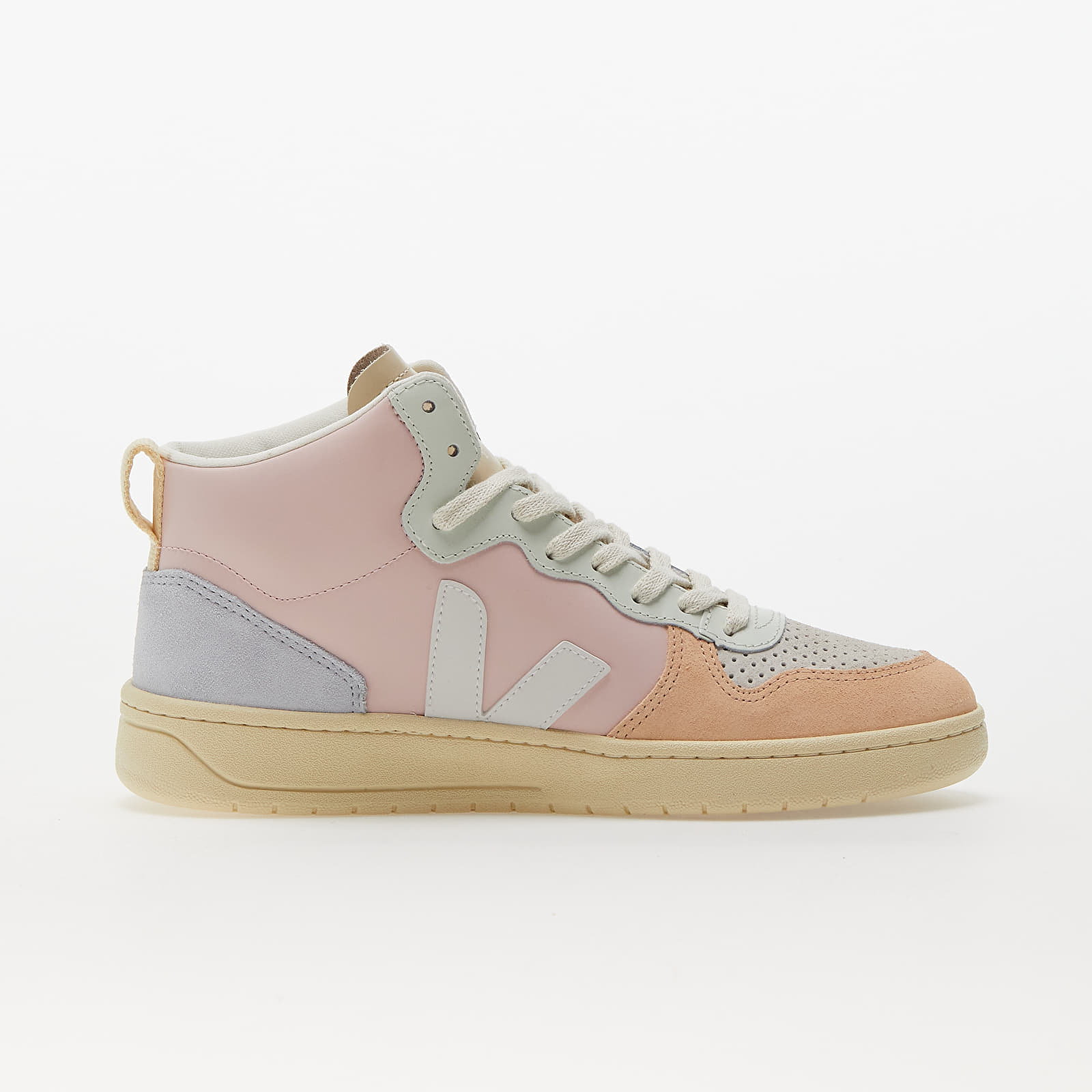 Women s shoes Veja V 15 Leather W Petale White Multico Footshop