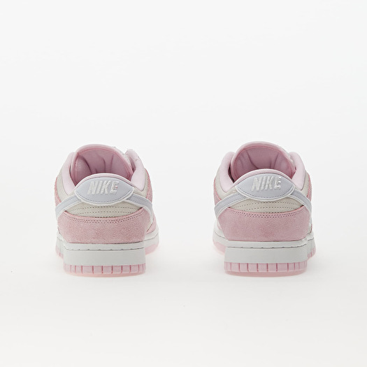 pink suede nike dunks