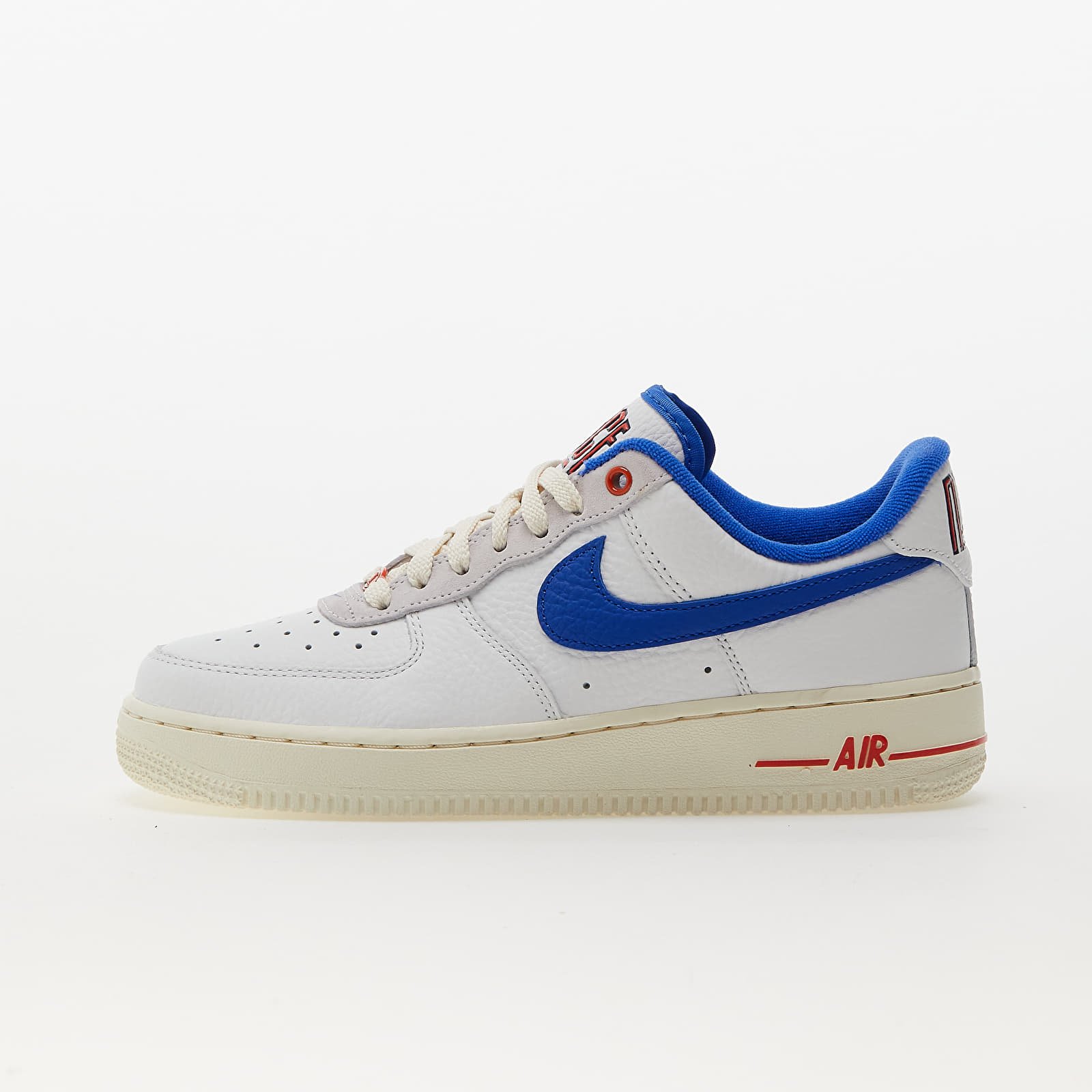 Red white and blue nike air force 1 on sale
