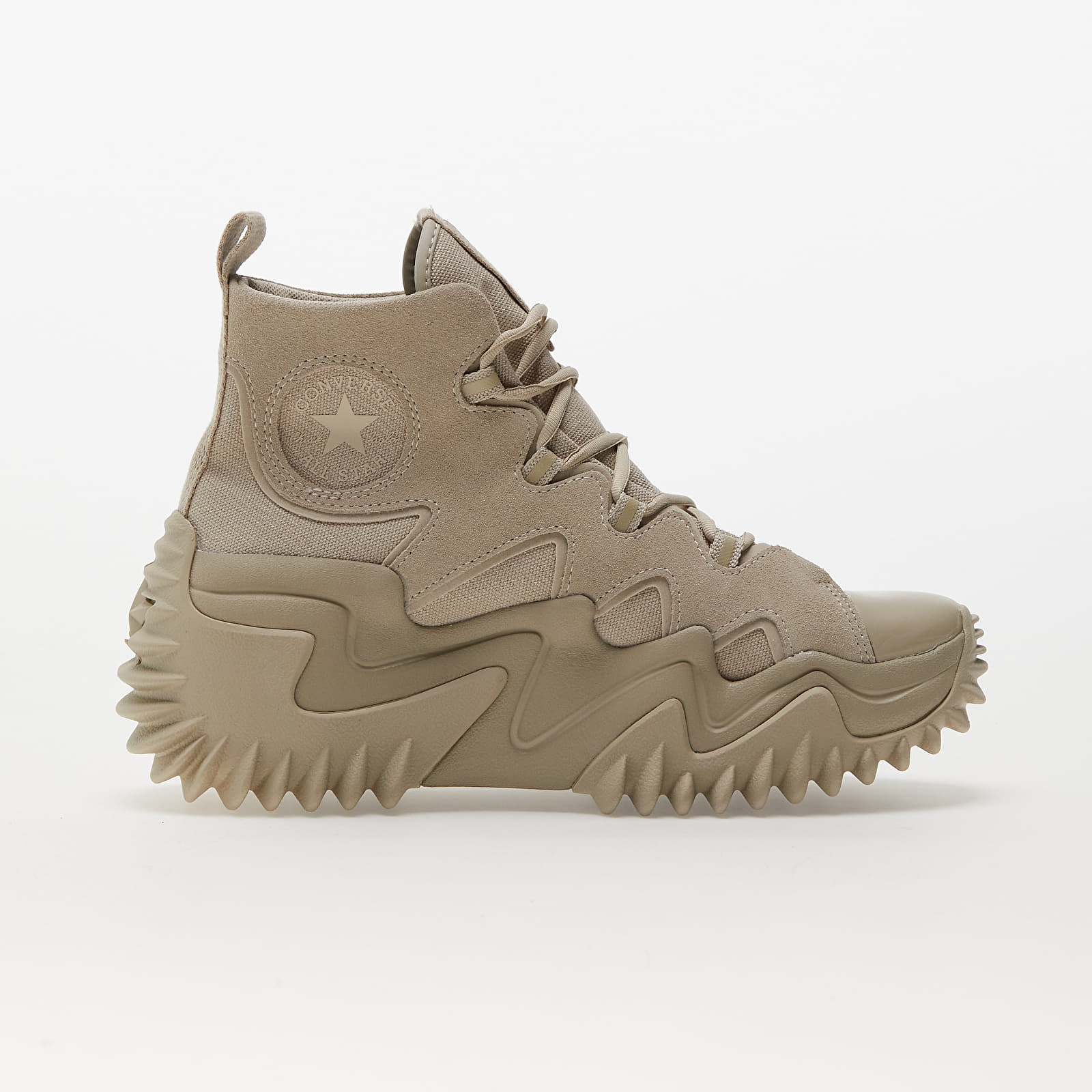 Herren Sneaker und Schuhe Converse Run Star Motion CX Platform Workwear Textiles Beach Stone/ Beach Stone