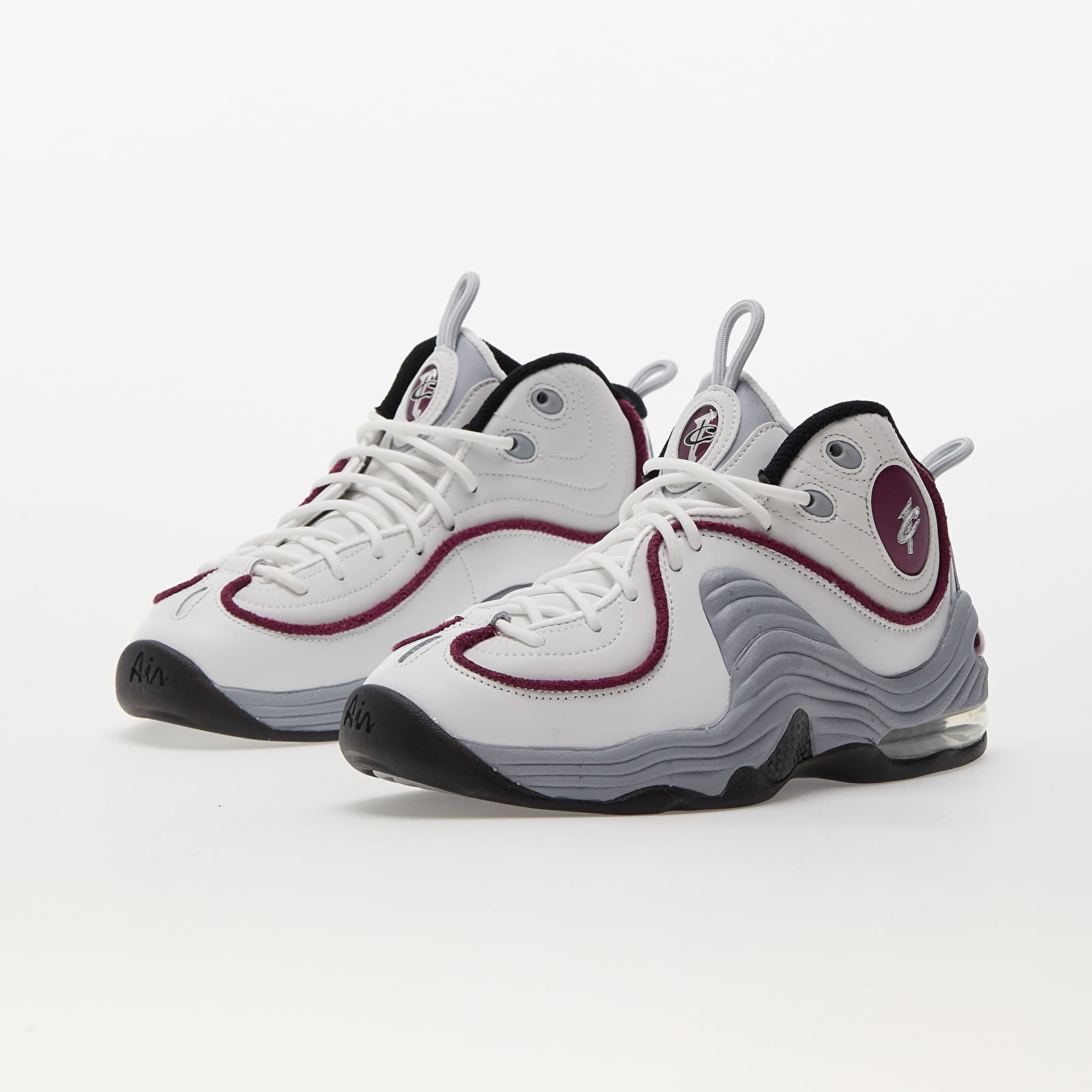 Dámske topánky a tenisky Nike W Air Penny 2 Summit White/ Rosewood-Wolf Grey-Black