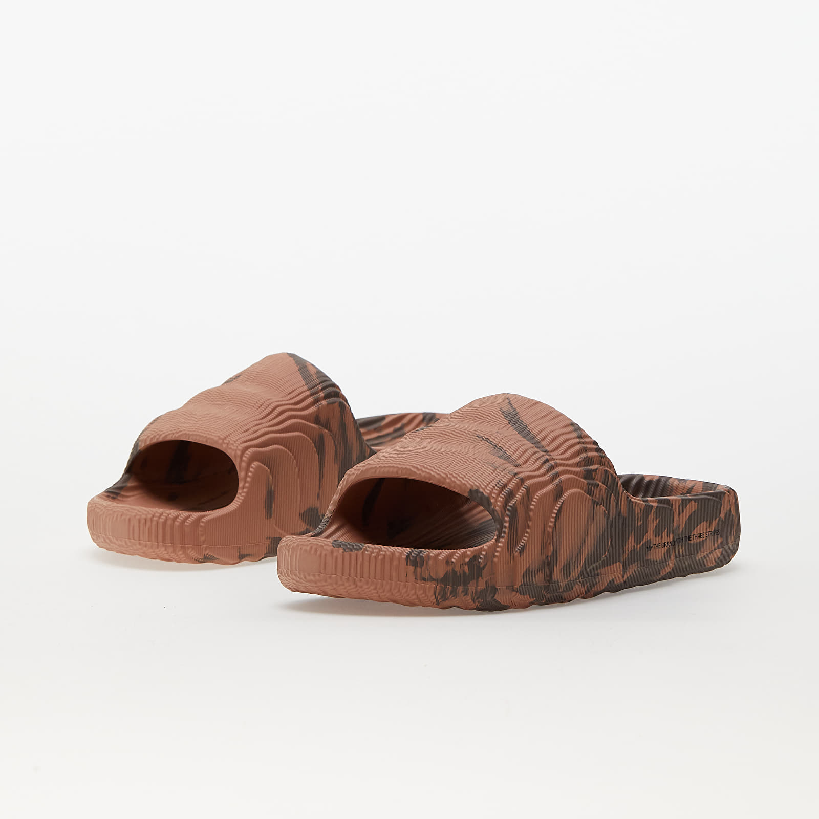 Herren Sneaker und Schuhe adidas Adilette 22 Clay Strata/ Earth Strata/ Core Black
