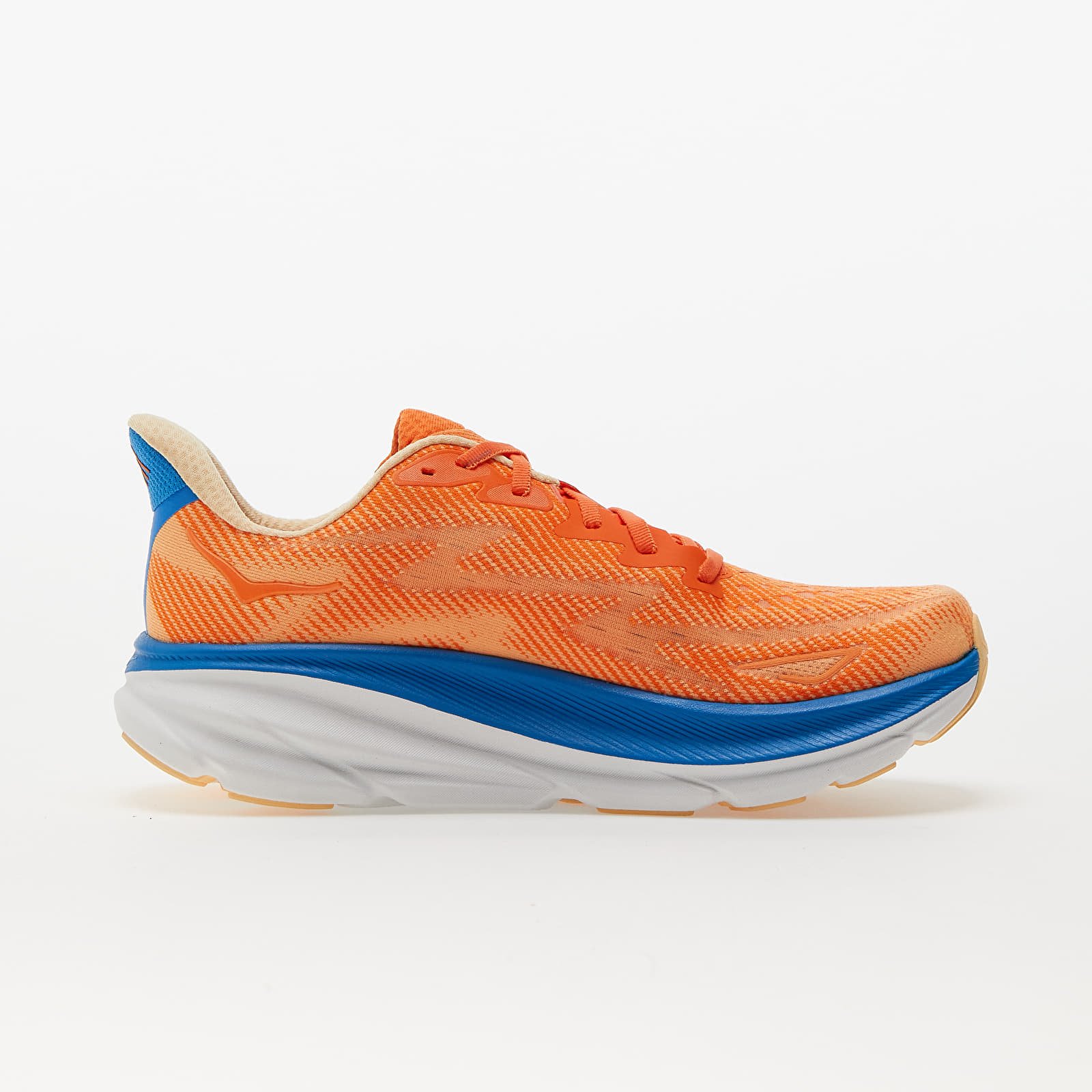 Herresko Hoka® M Clifton 9 Vibrant Orange/ Impala