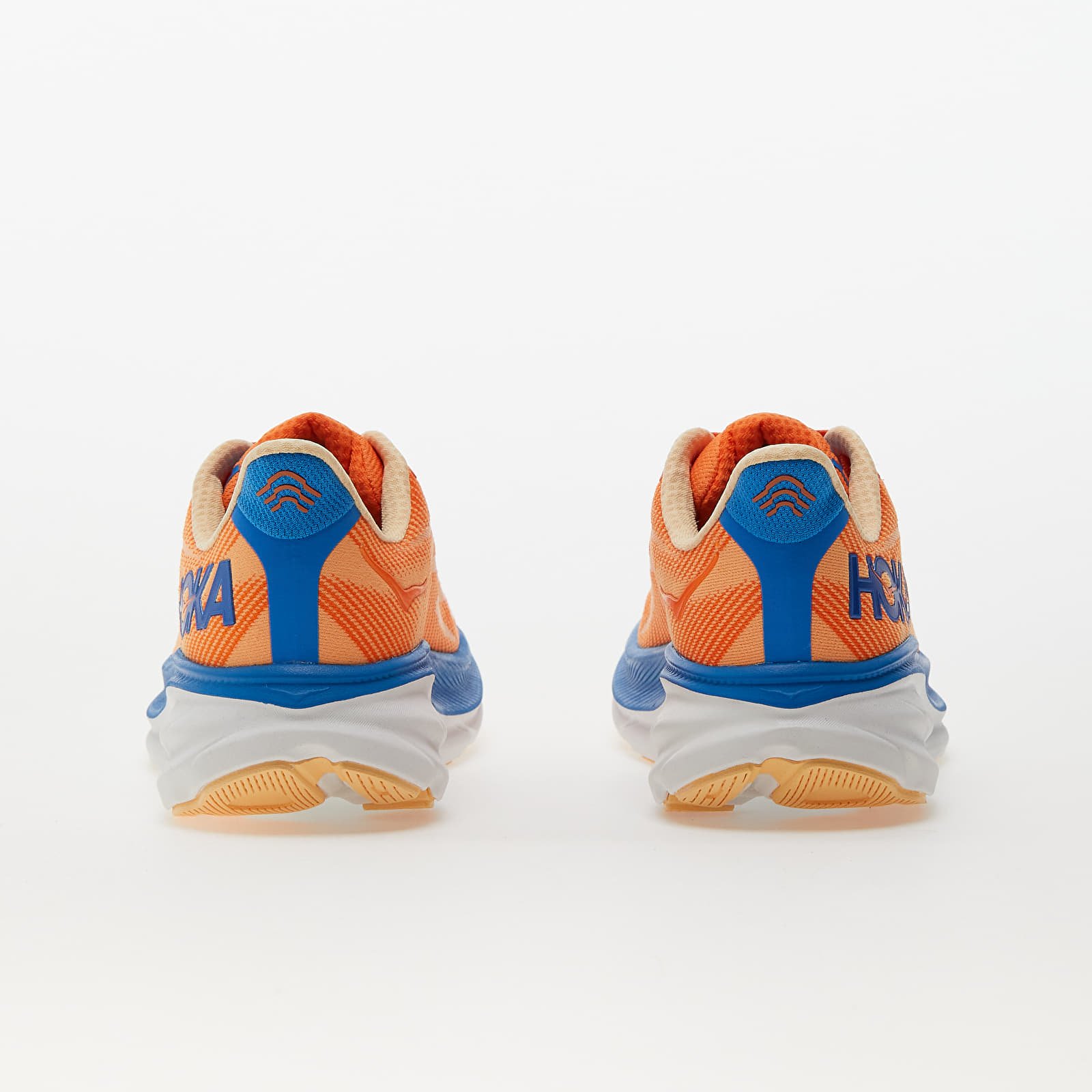 Herresko Hoka® M Clifton 9 Vibrant Orange/ Impala