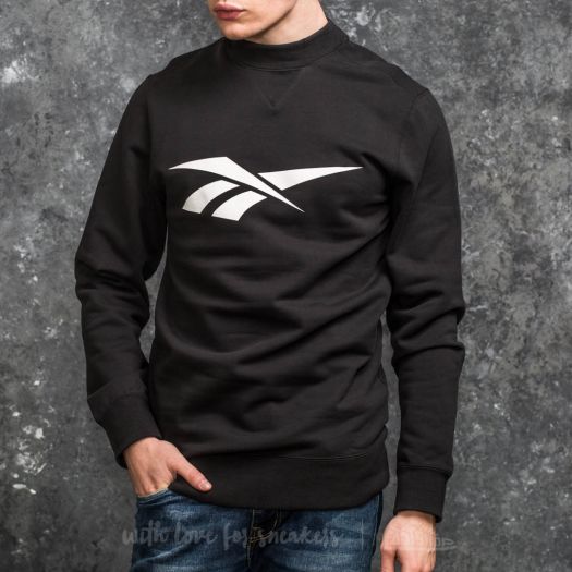 Hoodies and sweatshirts Reebok LF Retro Crewneck Black Footshop