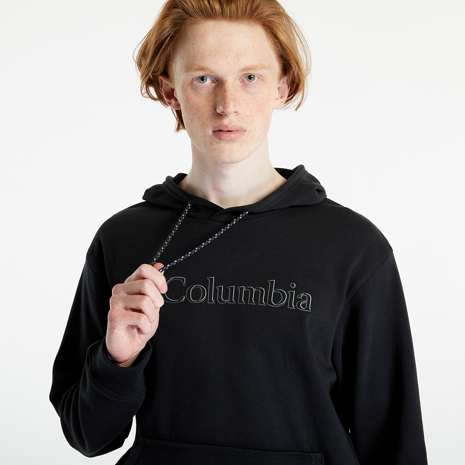 Columbia - lodge™ french terry ii hoodie black/ csc branded shadow graphic