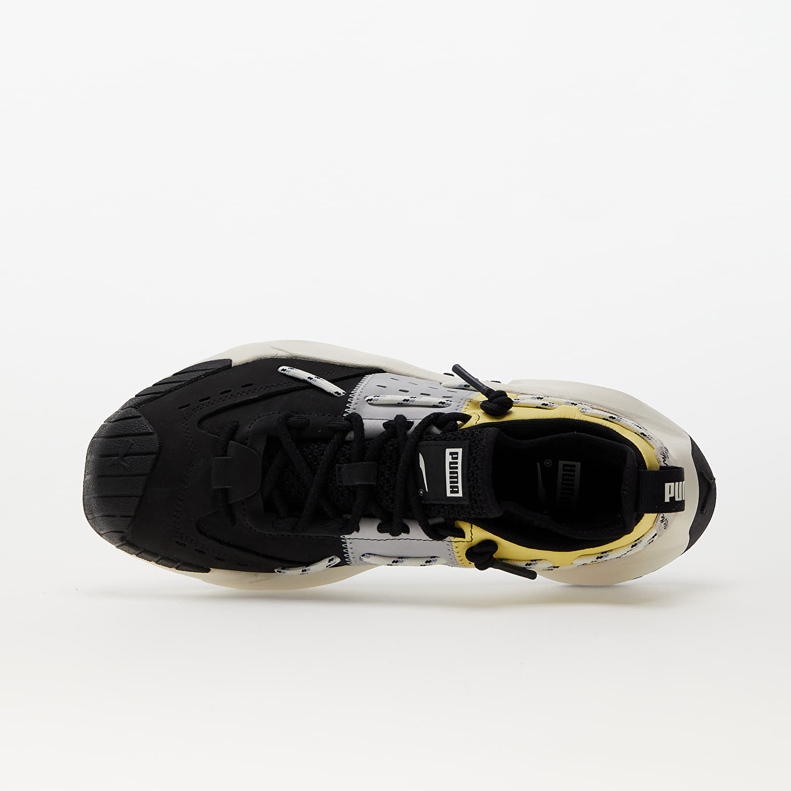 Pánske tenisky a topánky Puma Plexus Retro Puma Black-Pale Lemon