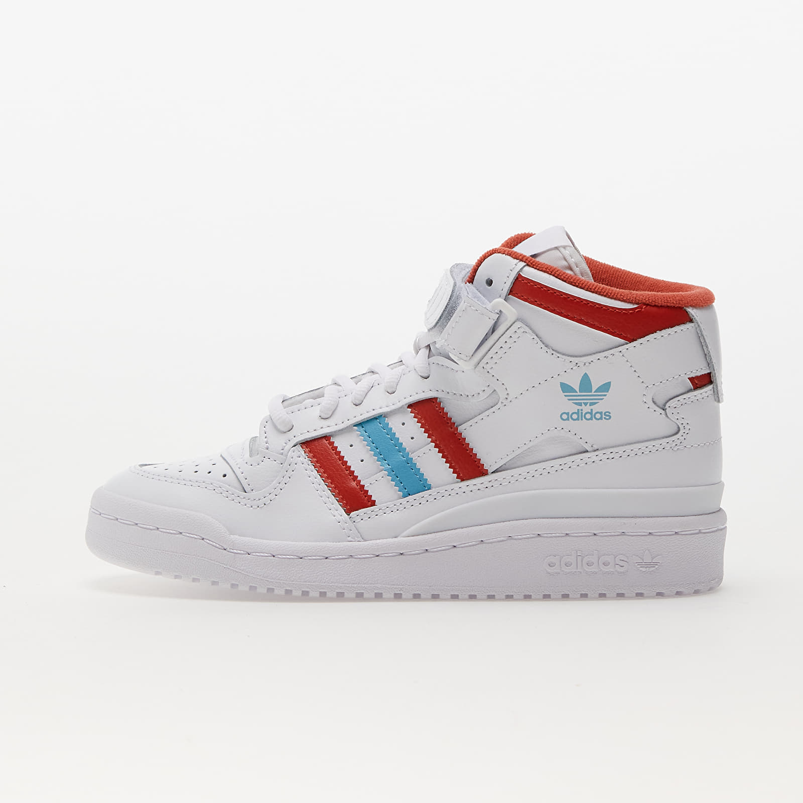 Women's shoes adidas Forum Mid W Ftw White/ Preloved Red/ Preloved Blue