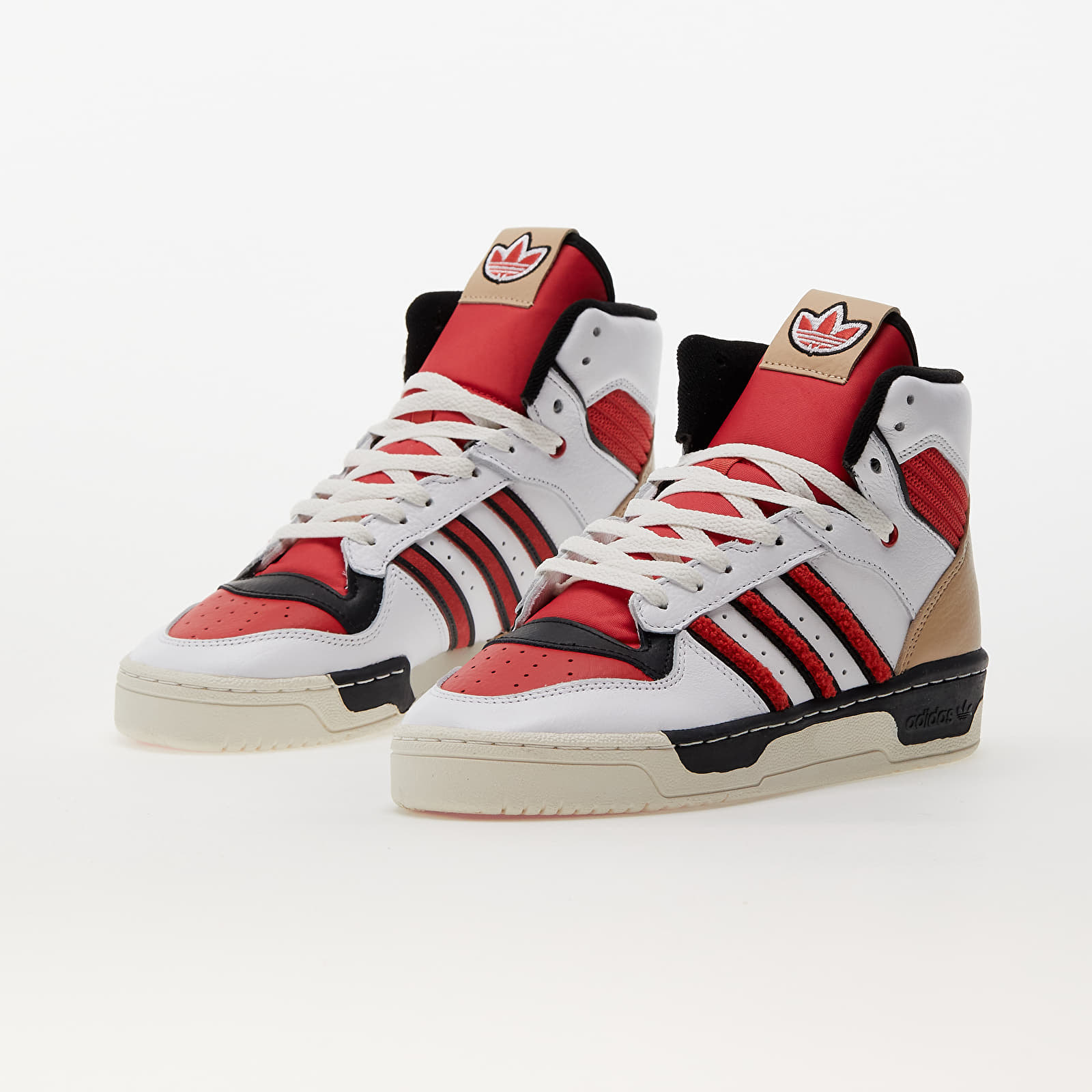Încălțăminte și sneakerși pentru bărbați adidas Rivalry Hi Ftw White/ GLORED/ Core Black