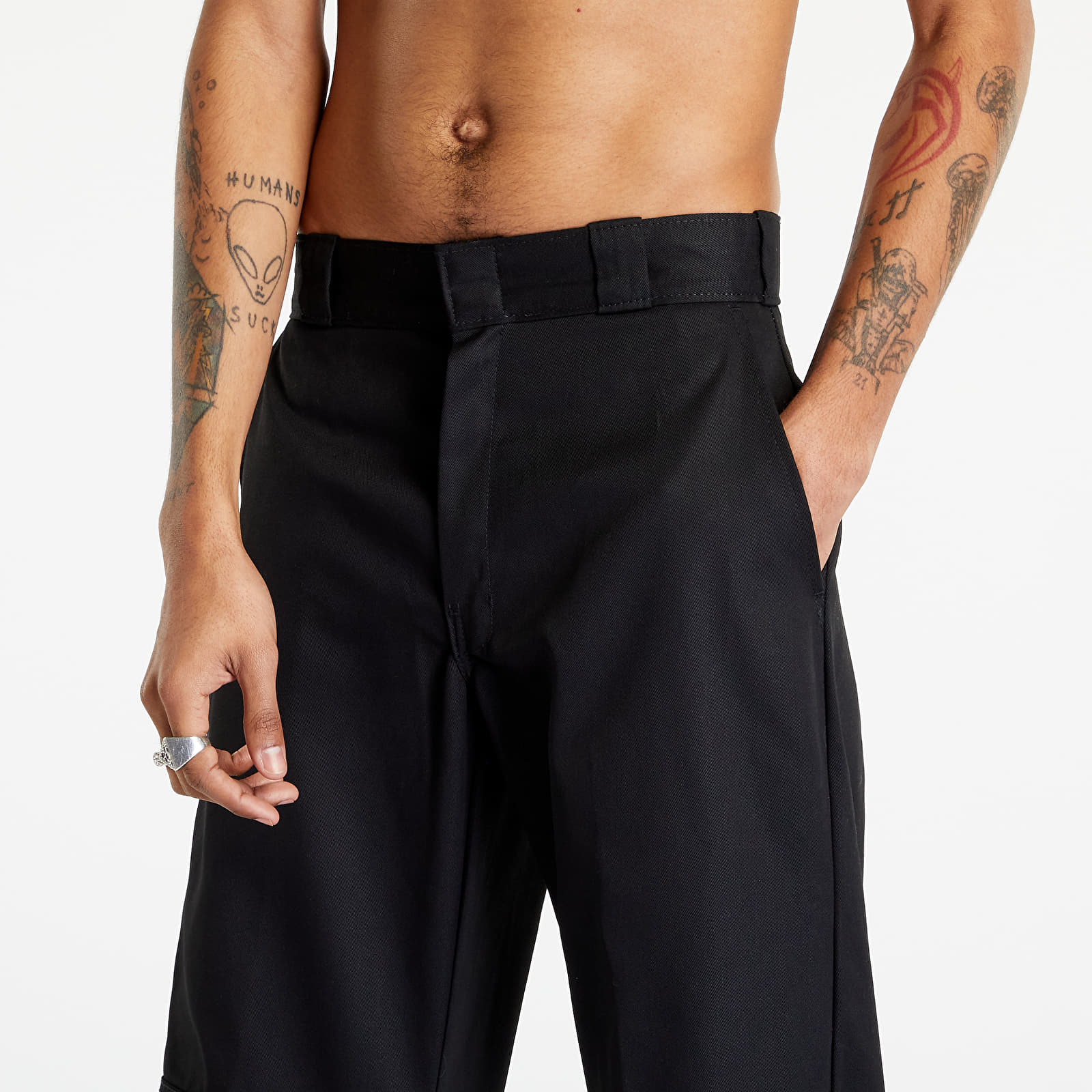 Hosen und Jeans Dickies Double Knee Rec Twill Work Pants Black