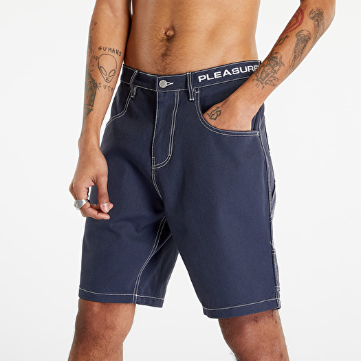 Shorts Pleasures Kort Painter Shorts Navy Footshop