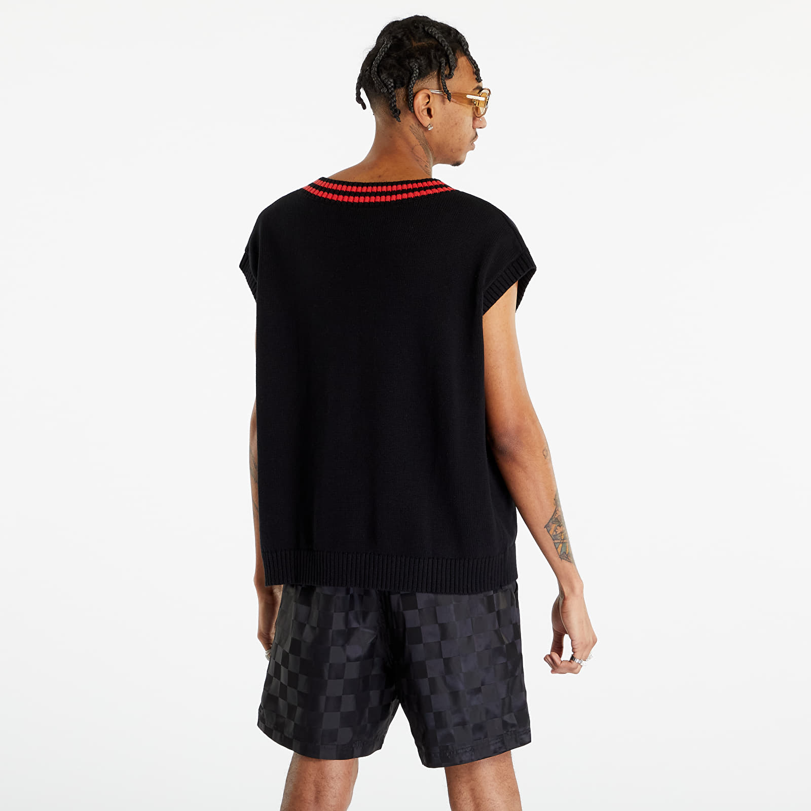Vests Pleasures Outpost Oversized Vest Black