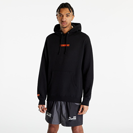 Hoodies and sweatshirts PLEASURES x Art News Hoodie Black Footshop