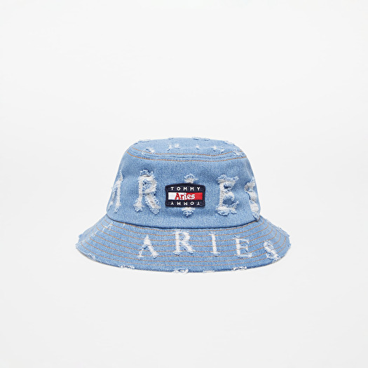 Bucket hats Tommy Jeans x Aries Denim Bucket Hat Denim Laser