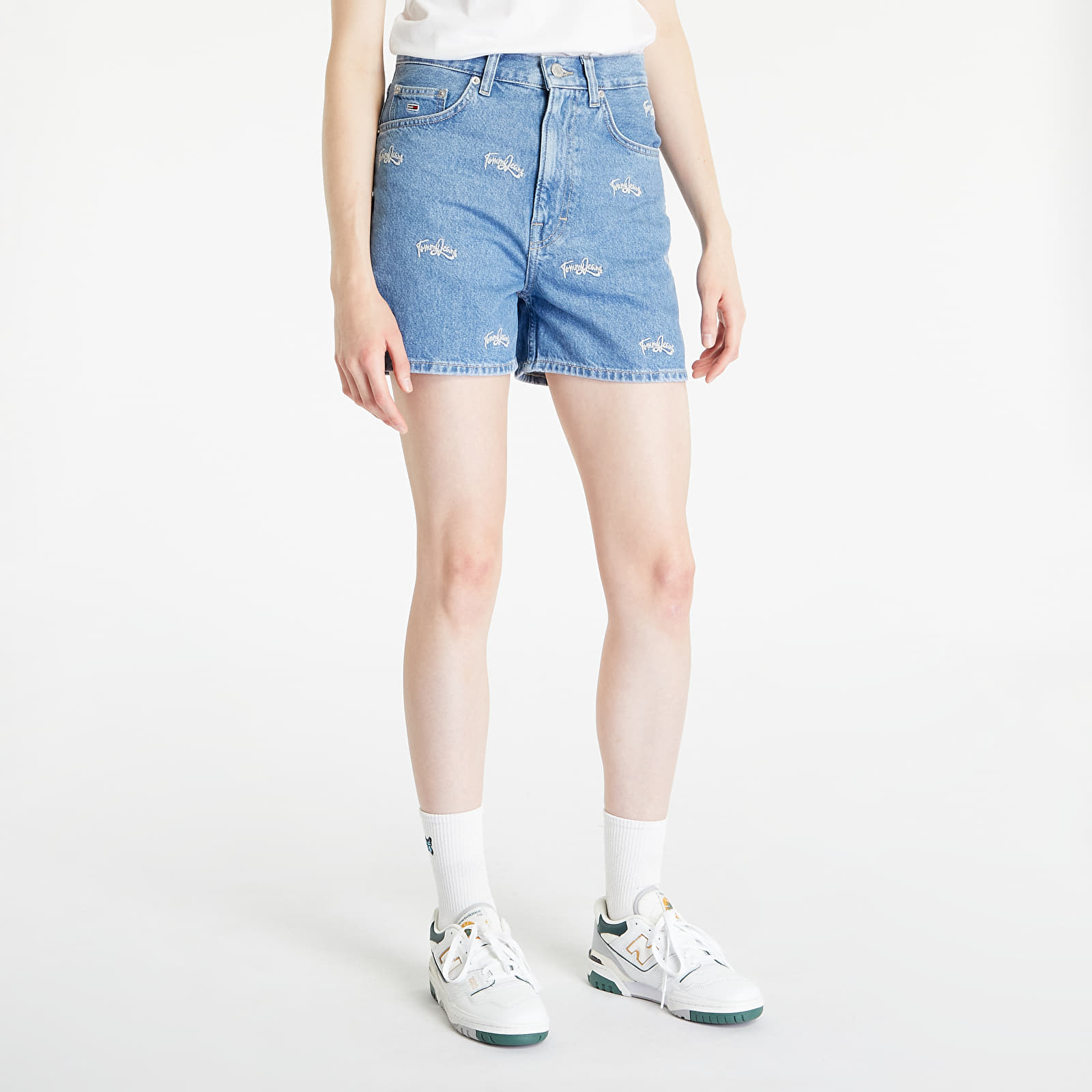 Rövidnadrágok Tommy Jeans Mom Shorts Denim Medium