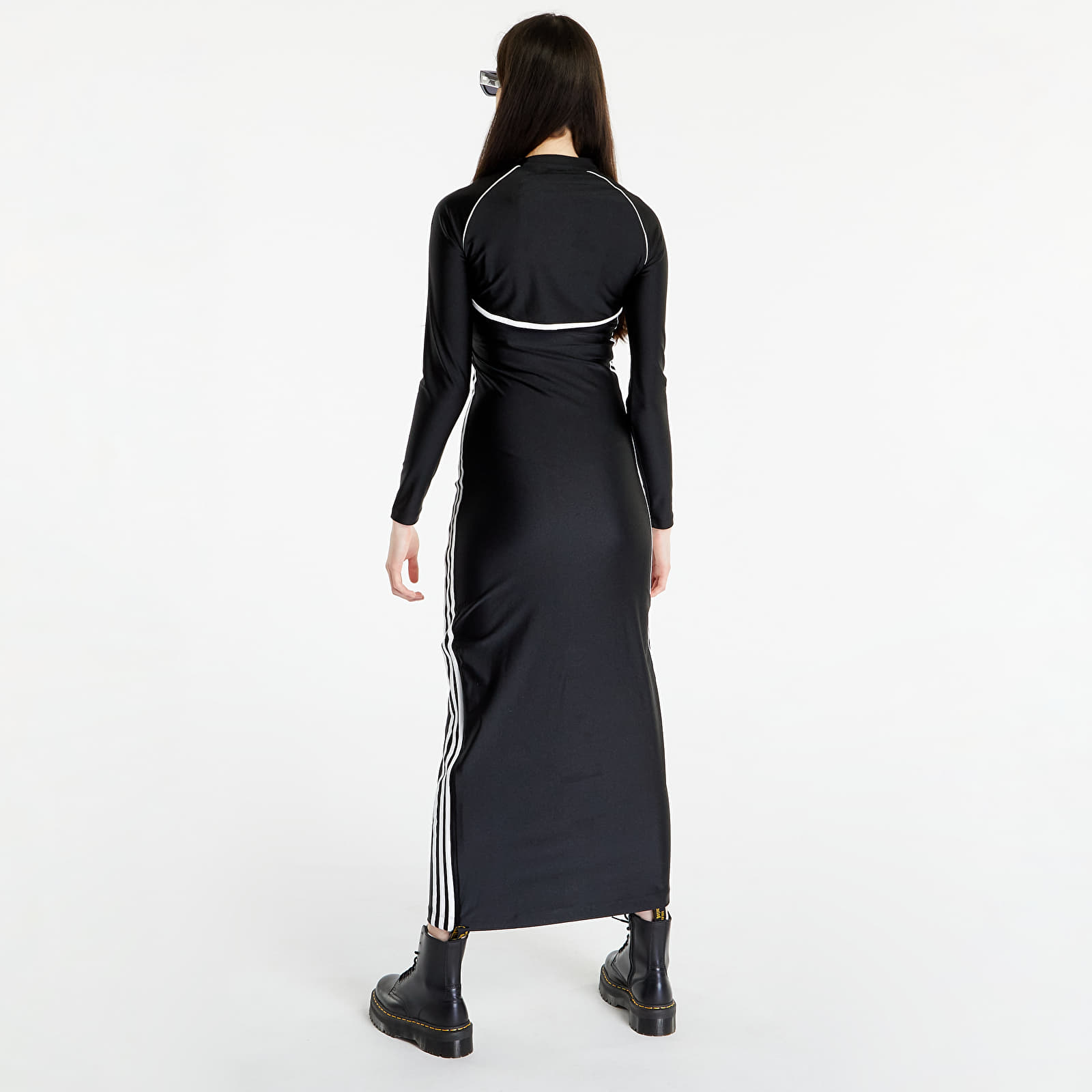 Adidas long black dress shop