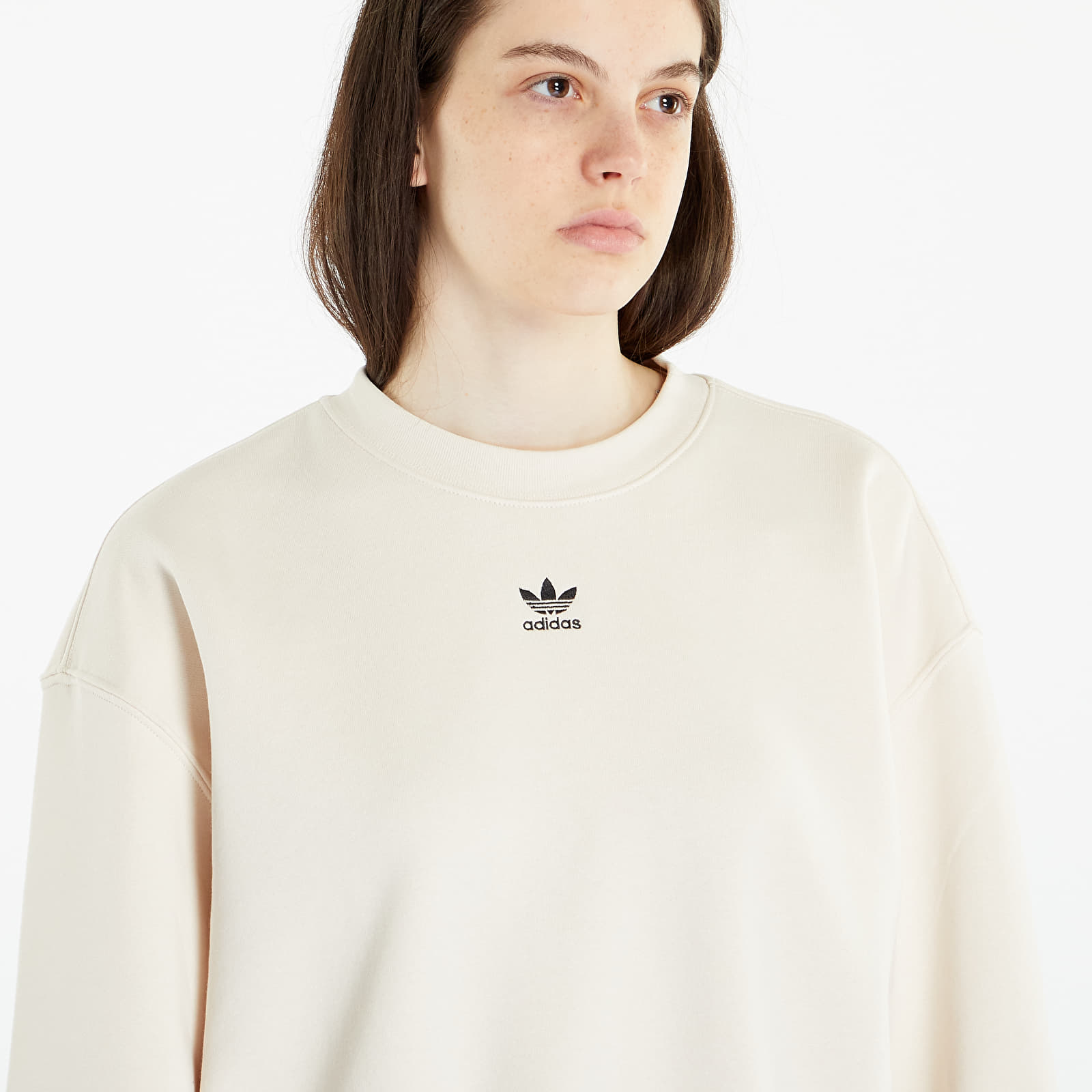 Bluzy adidas Adicolor Essentials Sweatshirt Wonder White