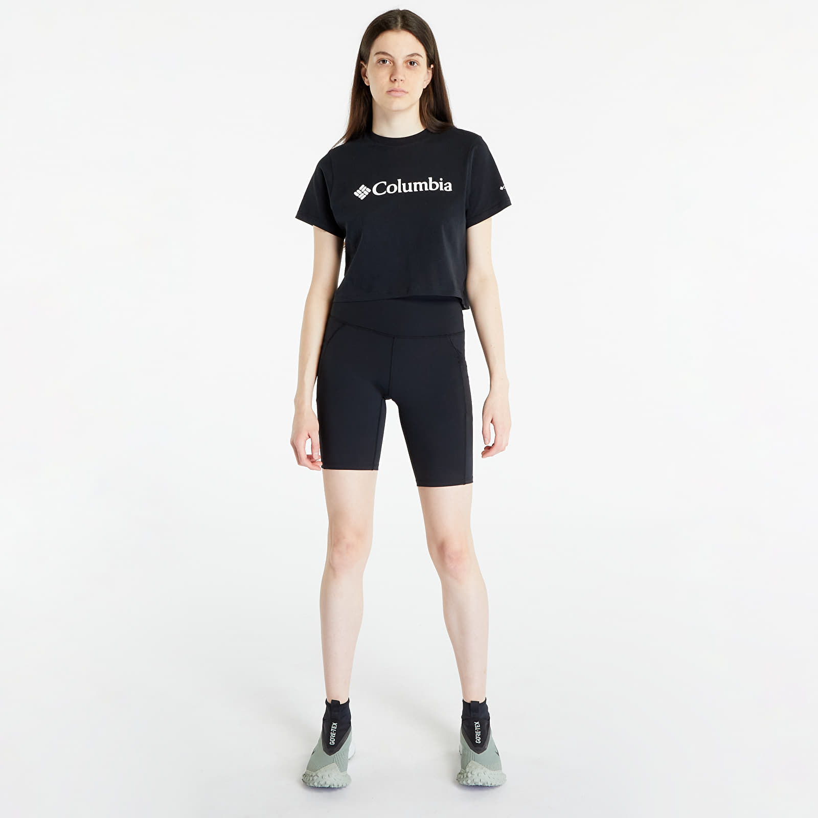 Tričká Columbia North Cascades™ Cropped Tee Black