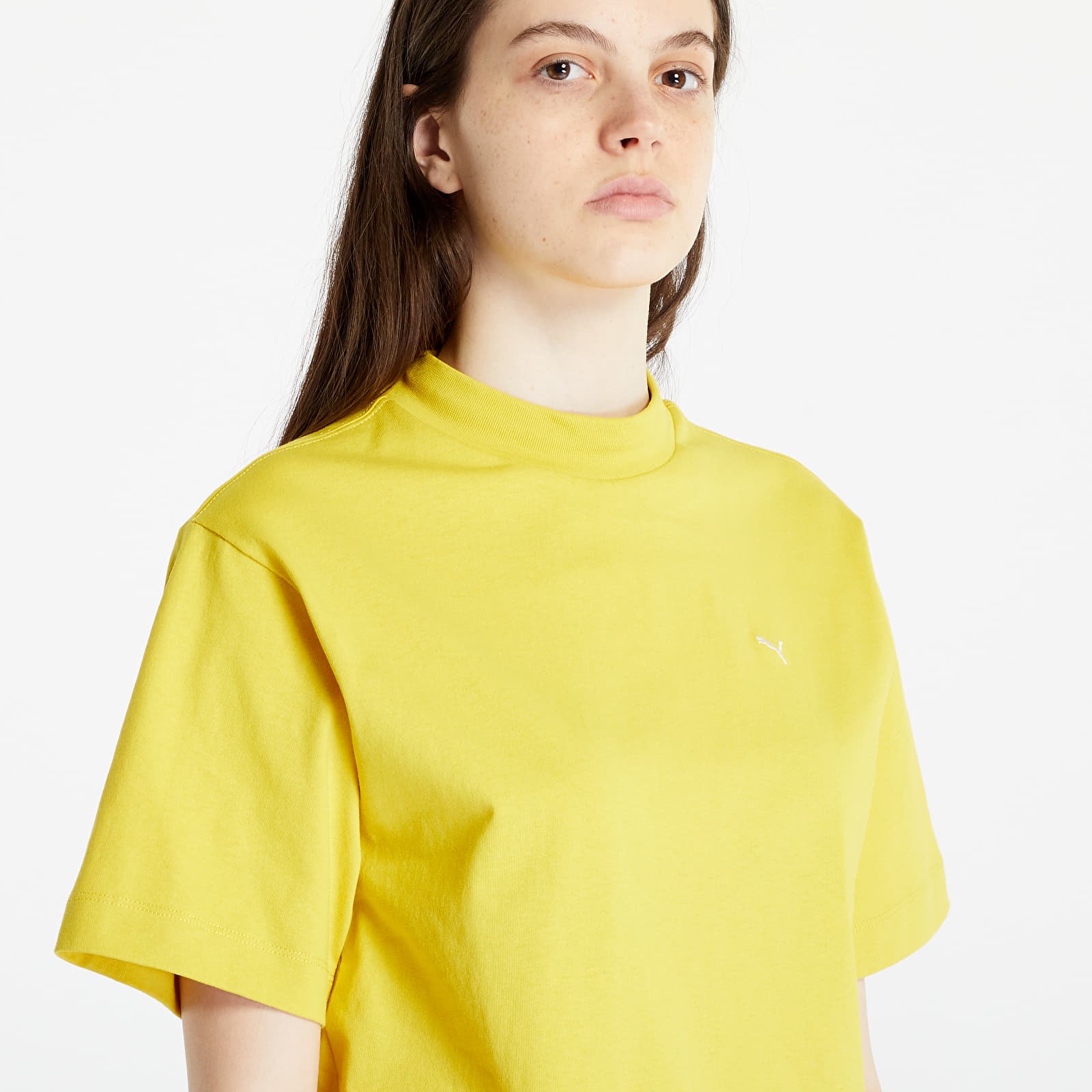 Trička Puma x YONA SUNPŌ Mock Neck Tee Fresh Pear
