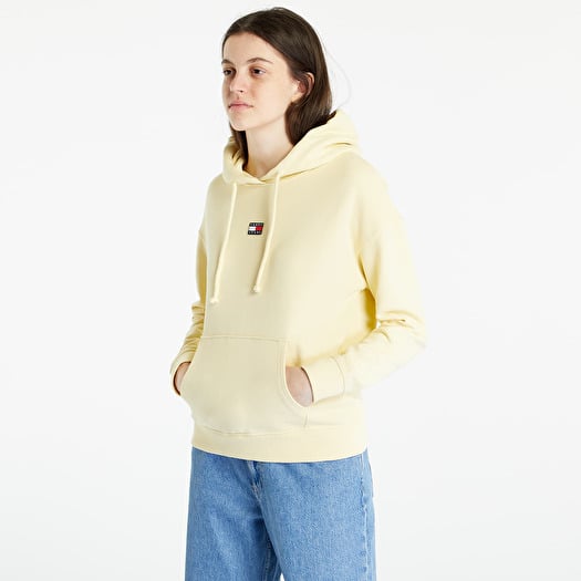 Hoodies and sweatshirts Tommy Jeans Xs Badge Hoodie Lemon Zest | Footshop