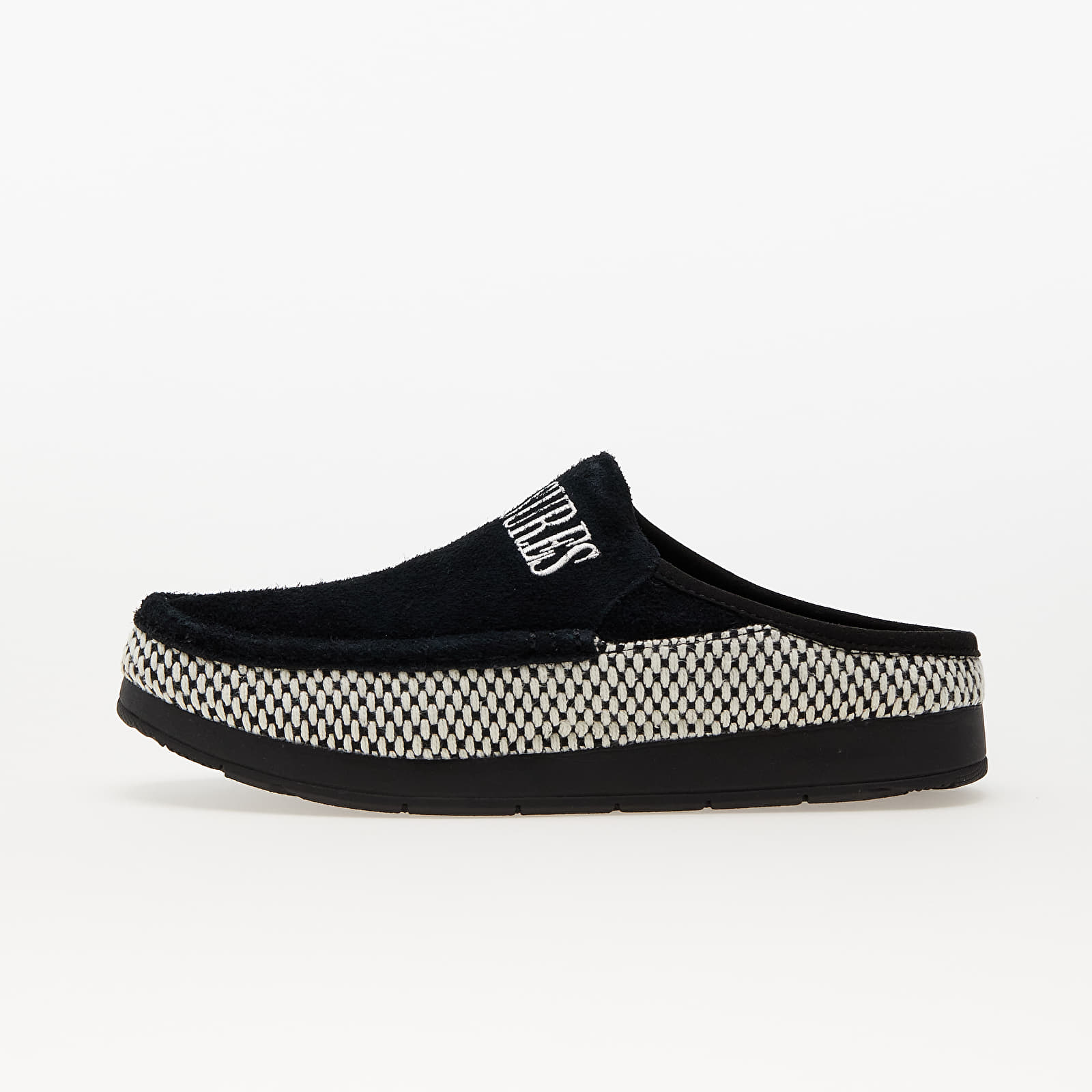 Pánské tenisky a boty Pleasures x Sperry Moc-Sider Mule Black