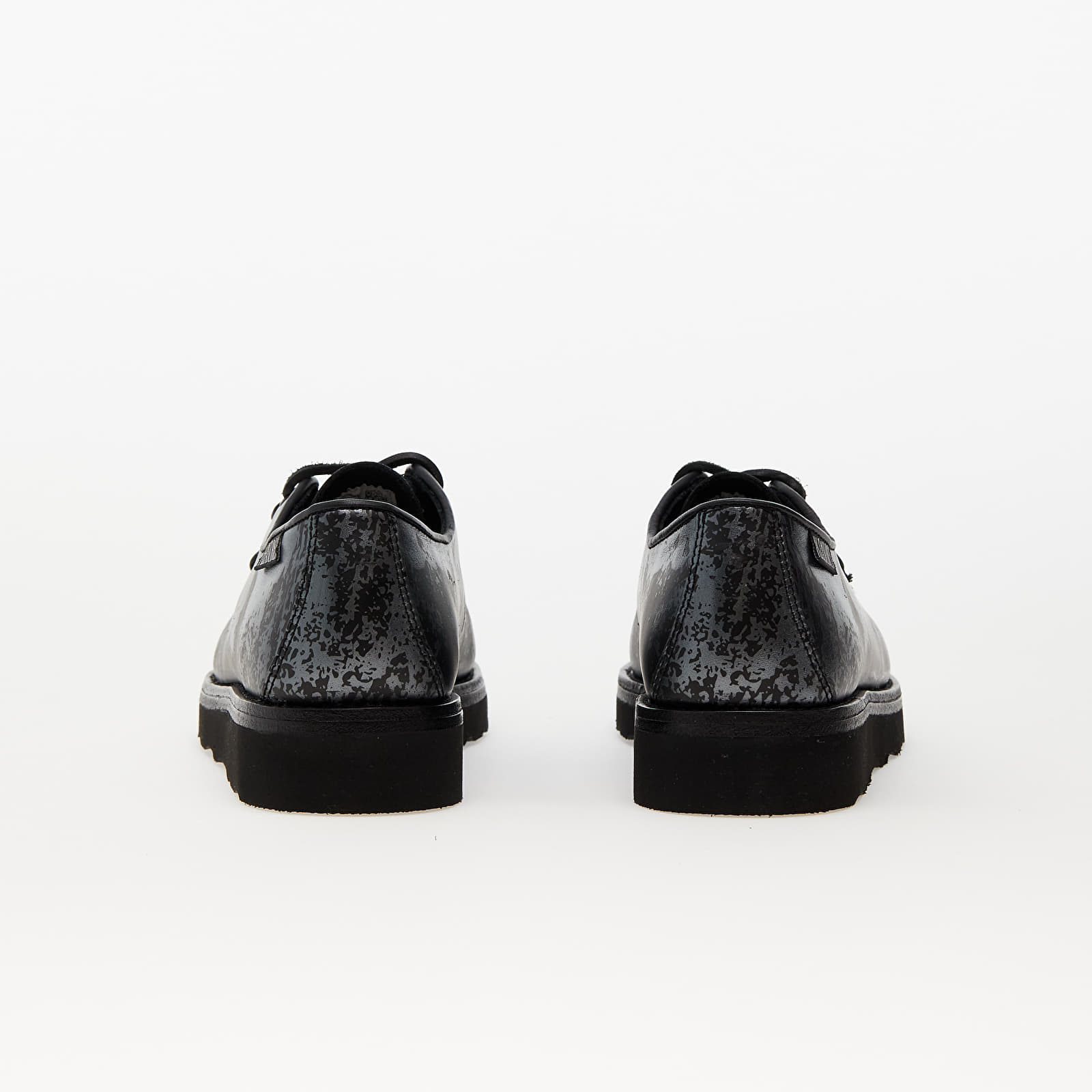 Scarpe uomo Pleasures x Sperry Captains Oxford Vibram Silver/ Black