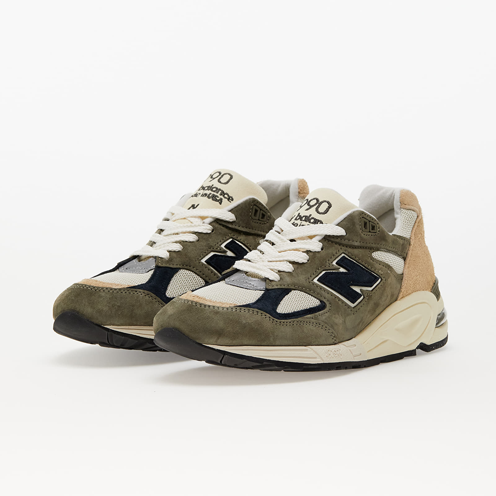 Men's shoes New Balance 990 Made in USA Grey/ Tan