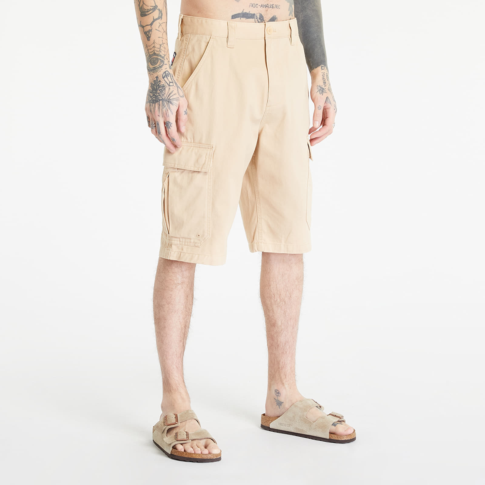 Levně Tommy Jeans Aiden Baggy Cargo Shorts Trench