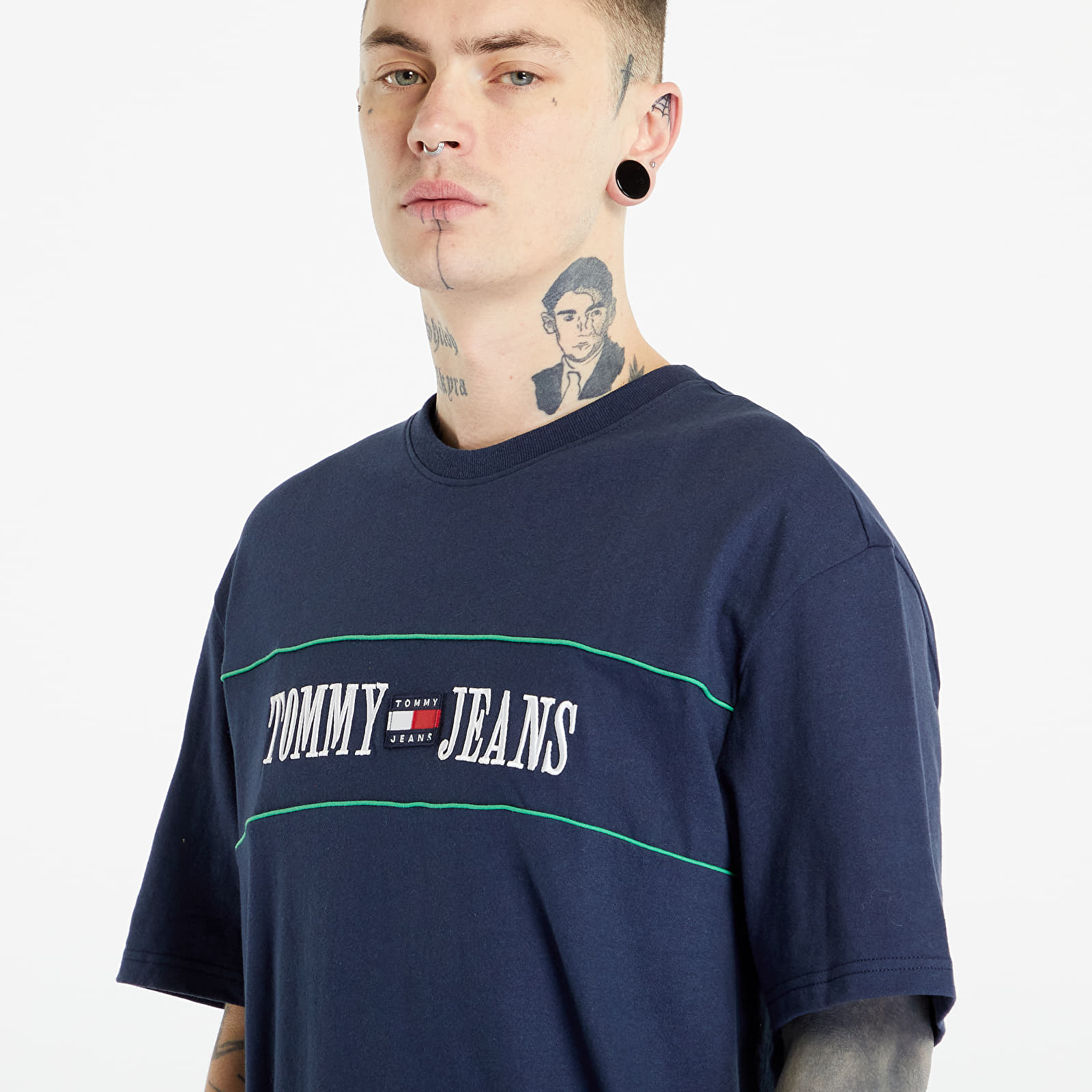 T-shirts Tommy Jeans Skate Archive Short Sleeve T-Shirt Twilight Navy |  Footshop