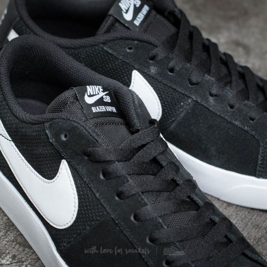 Men s shoes Nike SB Blazer Vapor Black White Footshop