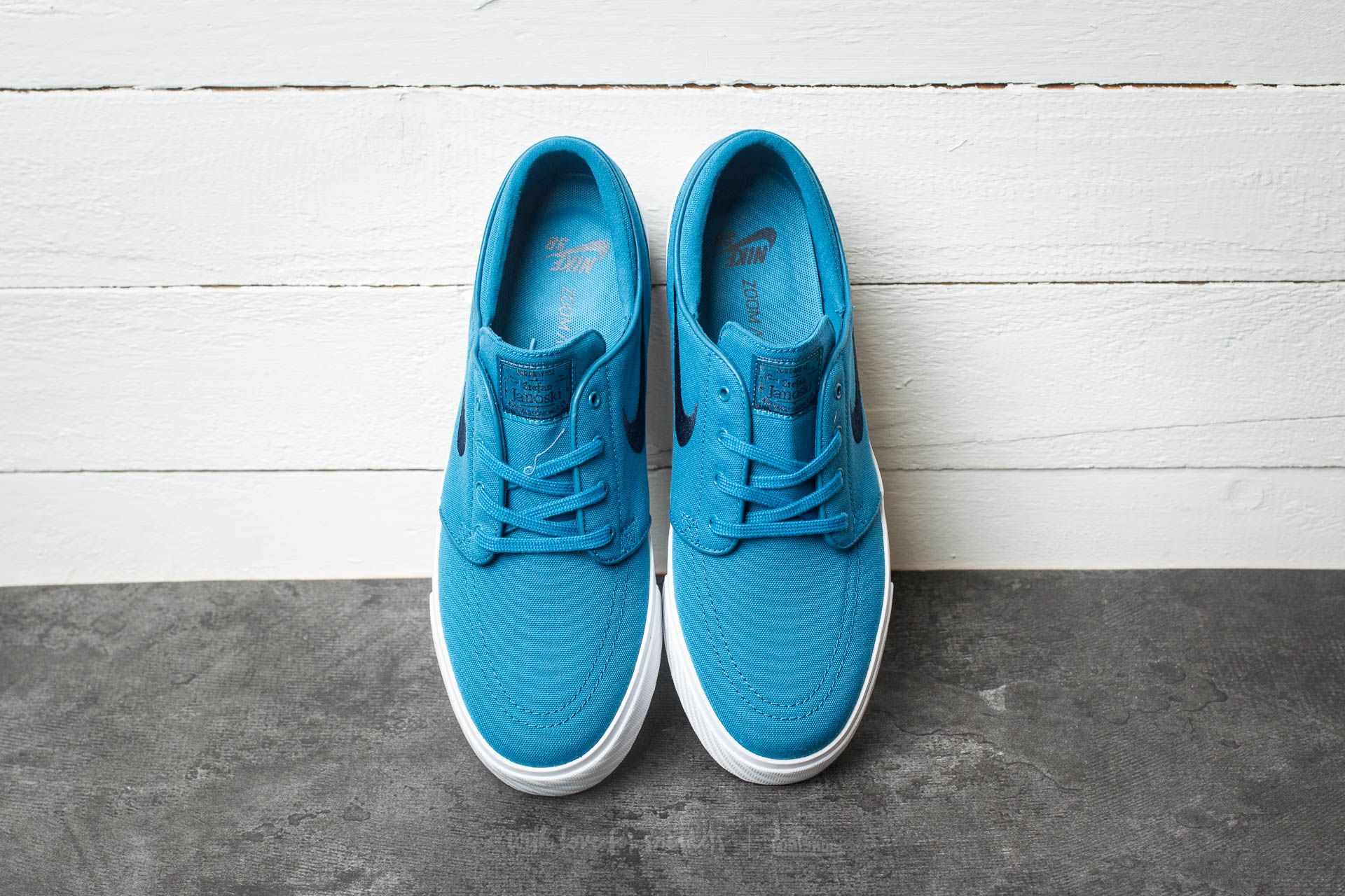 Miesten kengät Nike Zoom Stefan Janoski Canvas Industrial Blue/ Obsidian