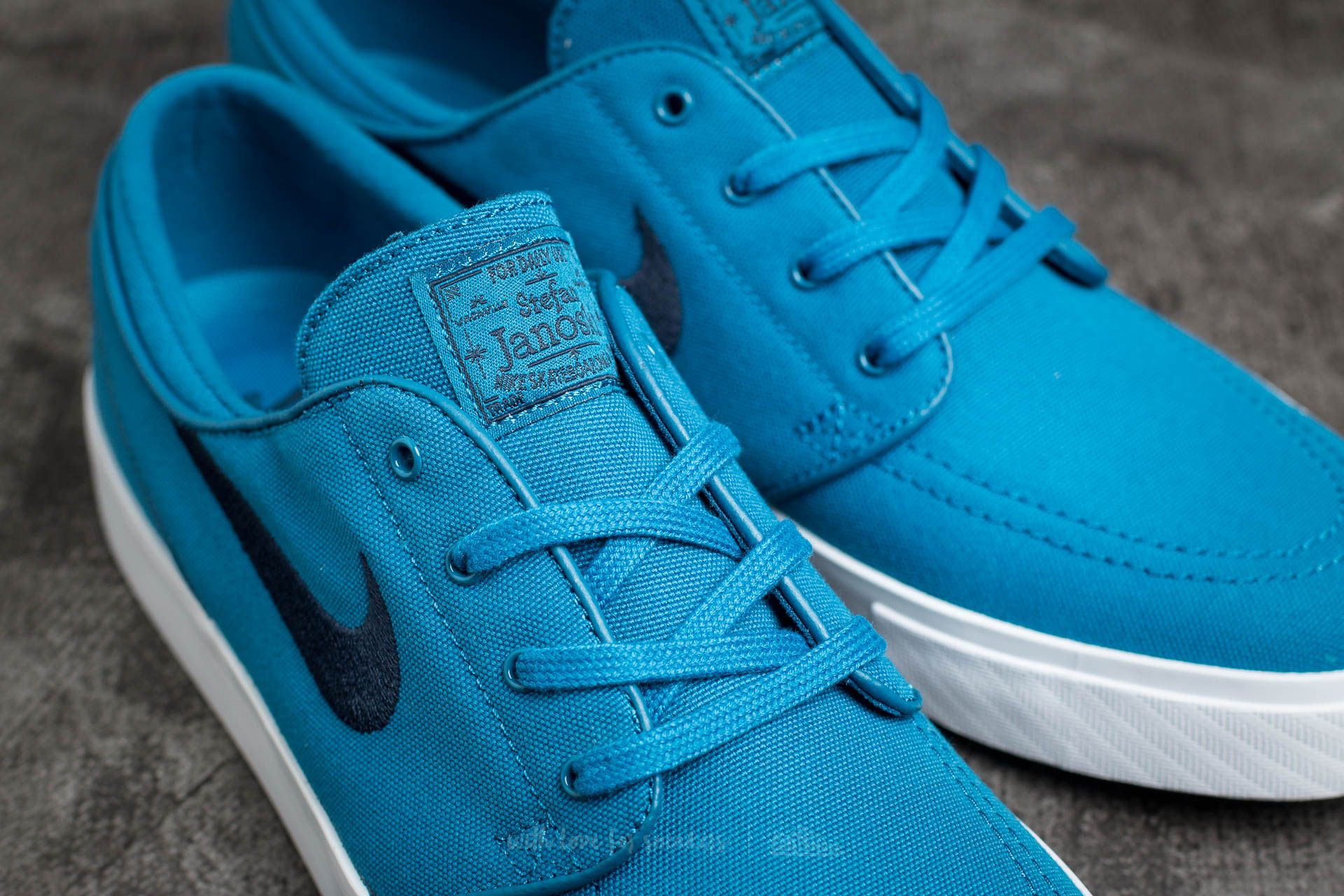 Miesten kengät Nike Zoom Stefan Janoski Canvas Industrial Blue/ Obsidian