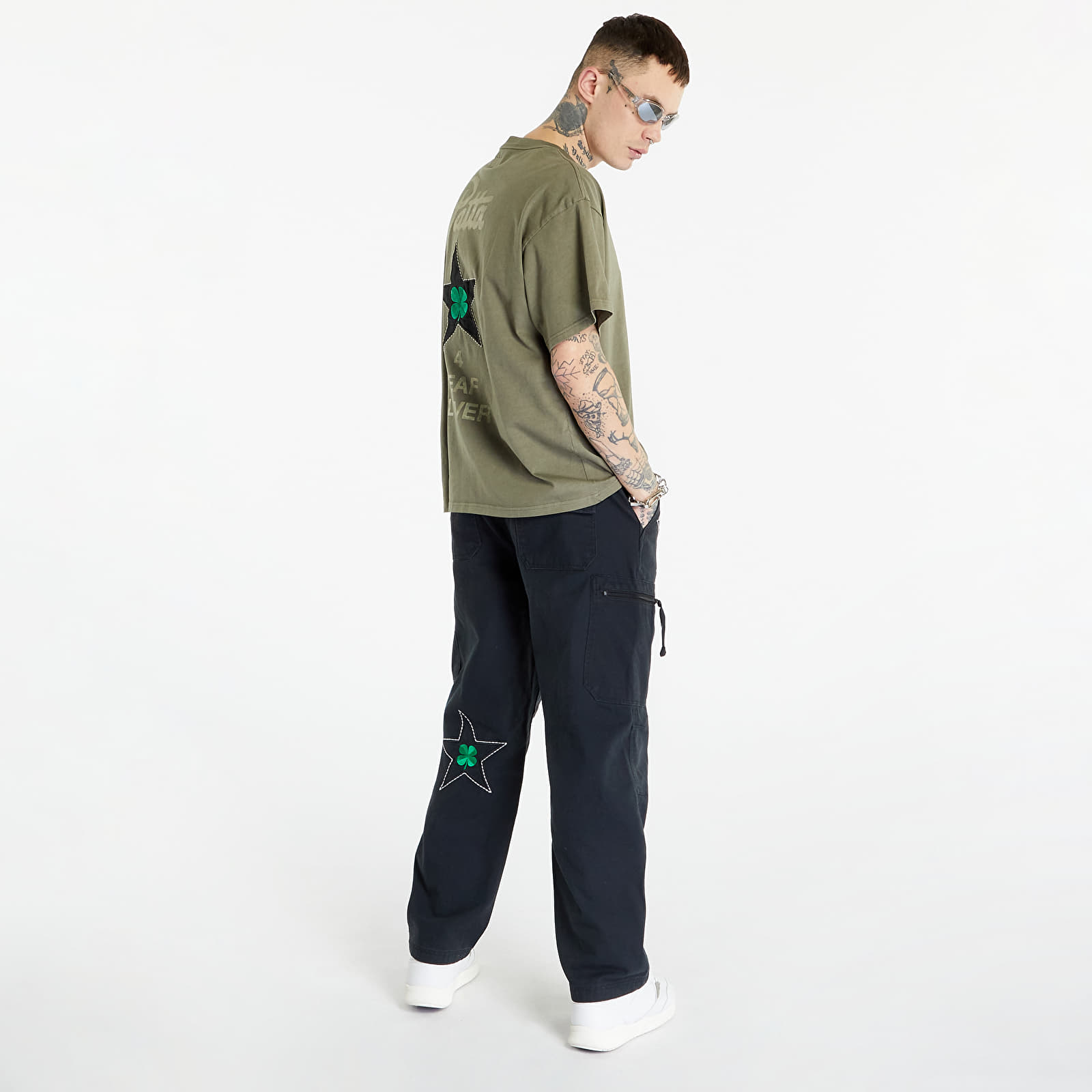 T-shirts Converse x Patta Four-Leaf Clover T-Shirt Burnt Olive
