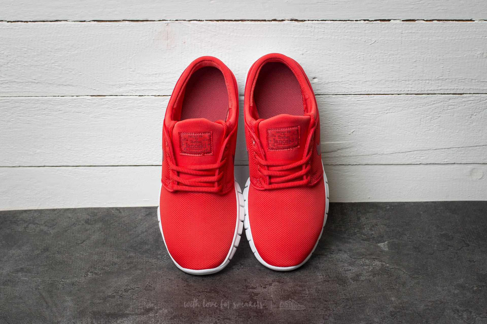 Naisten kengät Nike Stefan Janoski Max (GS) Track Red/ Cedar-White