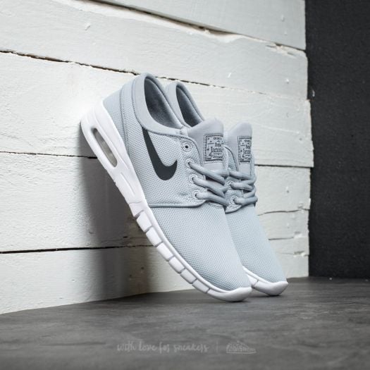 Scarpe donna Nike Stefan Janoski Max GS Wolf Grey Black White Footshop