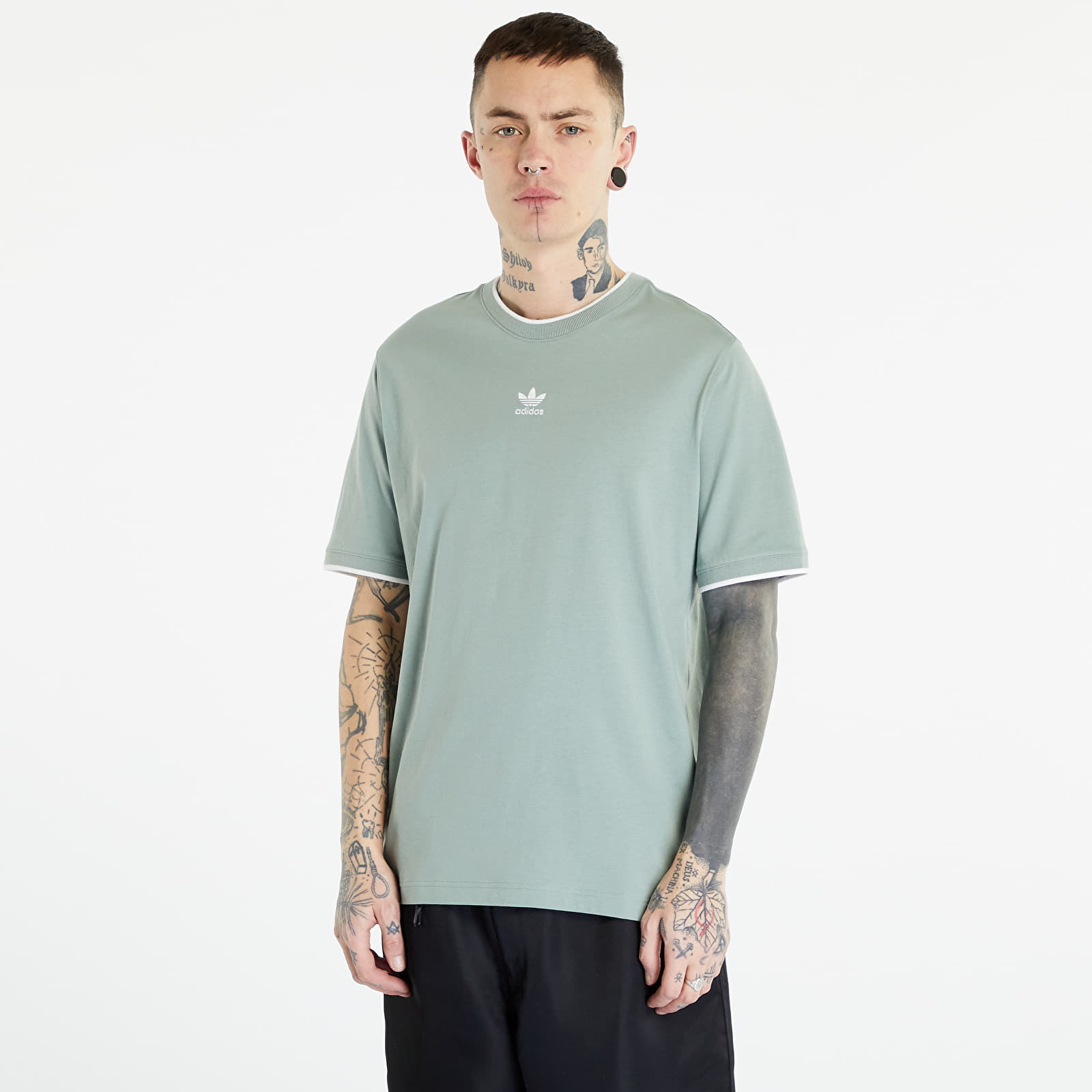 T-shirts adidas Originals Essentials Rekive Tee Silver Green