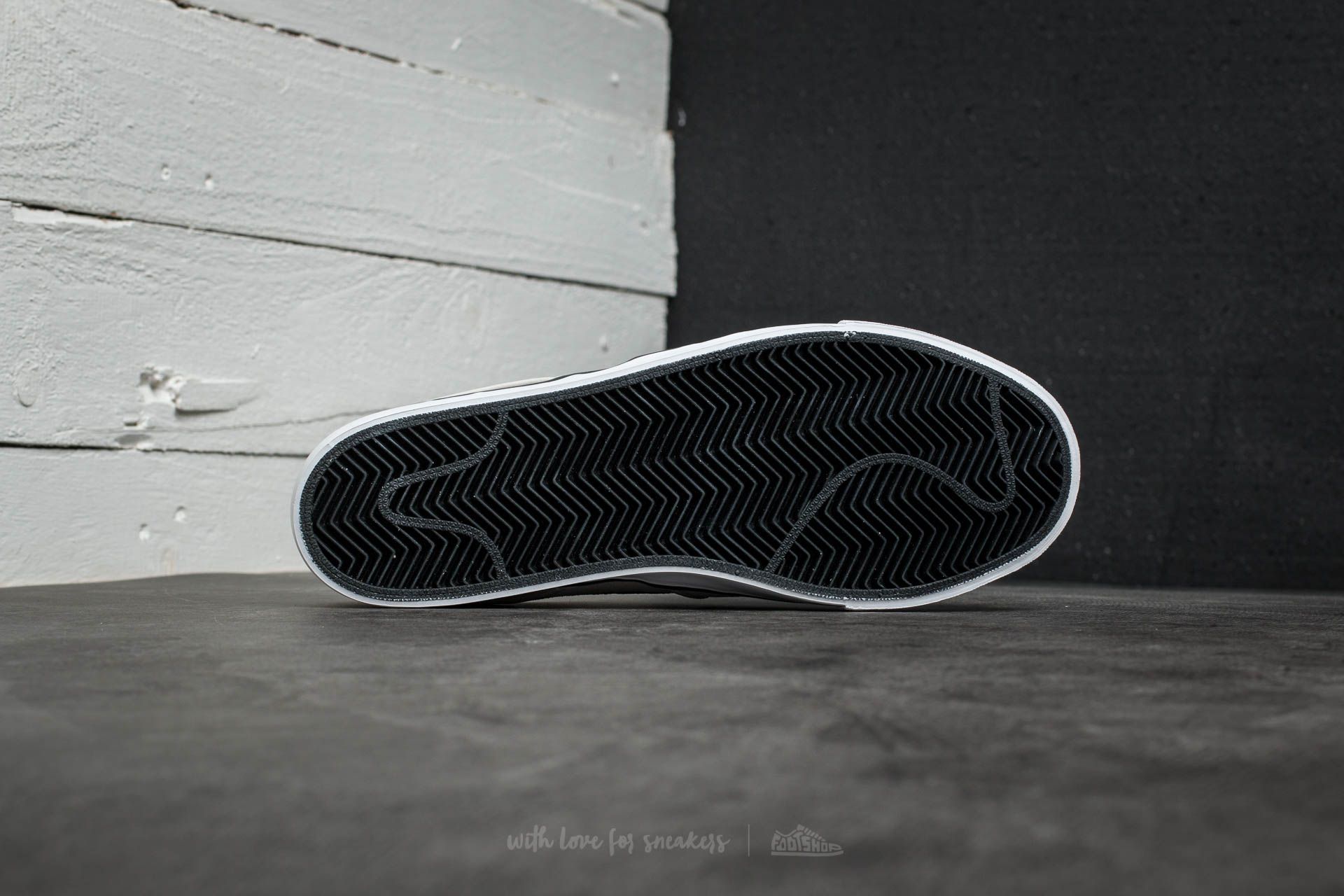 Férfi cipők Nike Zoom Stefan Janoski Slip On Light Bone/ Black-White-Black