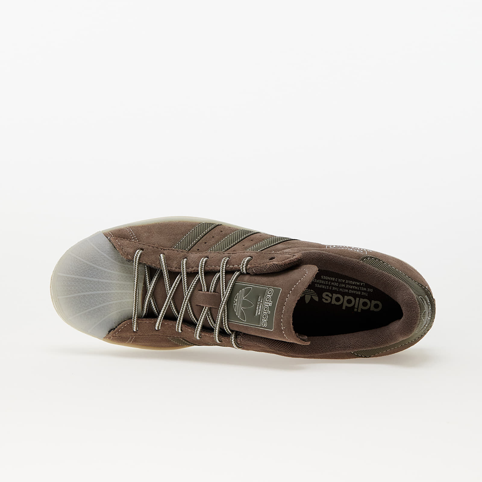 Men's shoes adidas Superstar Earth Strata/ Olive Strata/ Aluminium