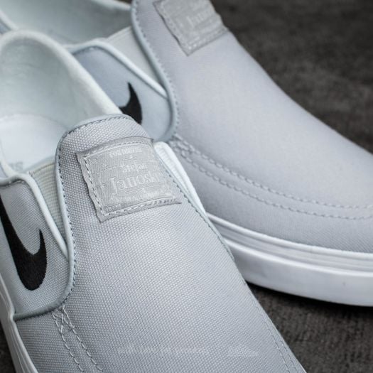 Men's shoes Nike Zoom Stefan Janoski Slip Cnvs Wolf Grey/ Black
