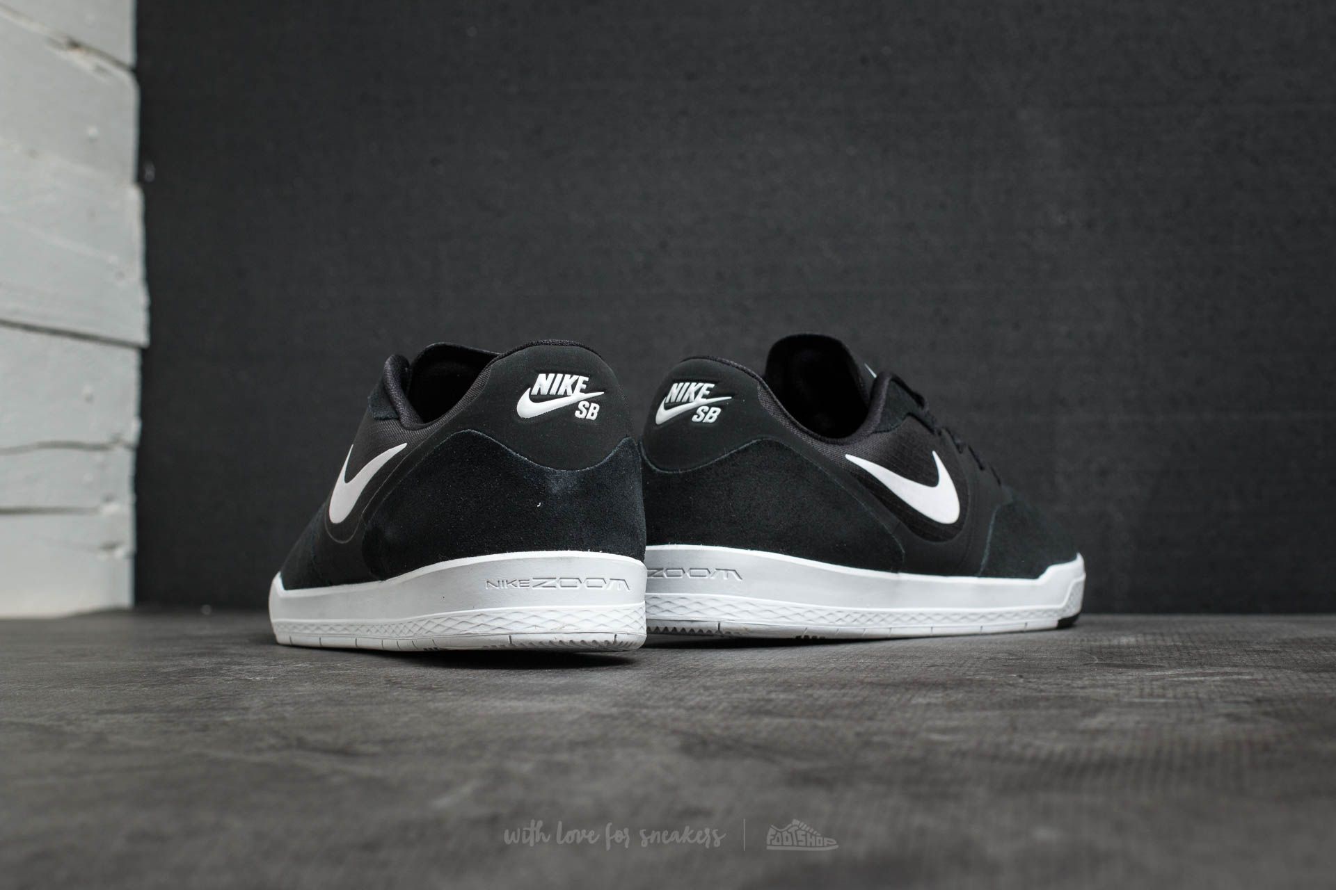 Scarpe uomo Nike Paul Rodriguez 9 CS Black/ White-Black