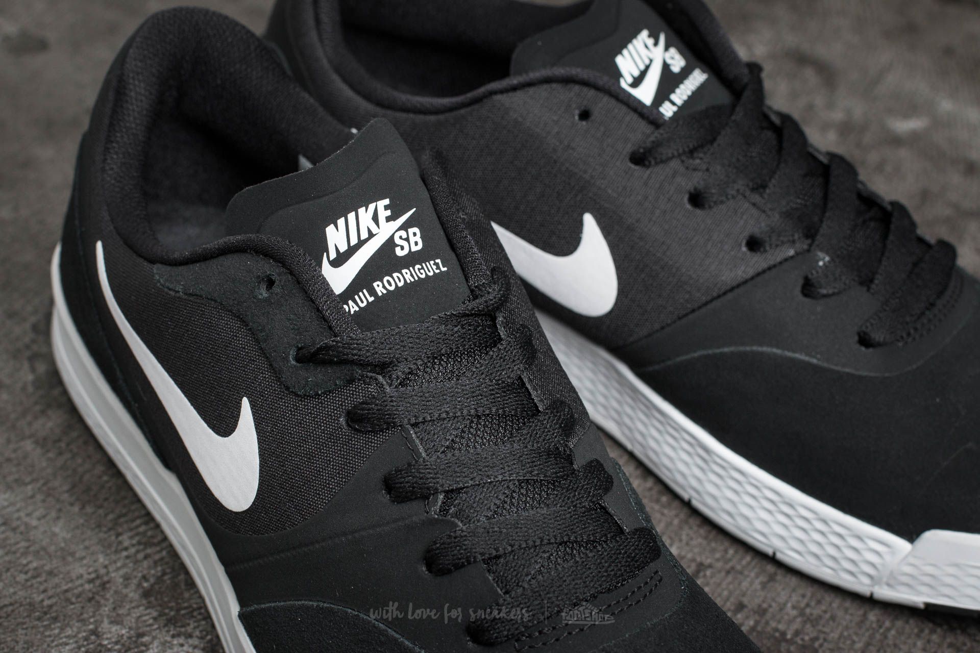 Scarpe uomo Nike Paul Rodriguez 9 CS Black/ White-Black