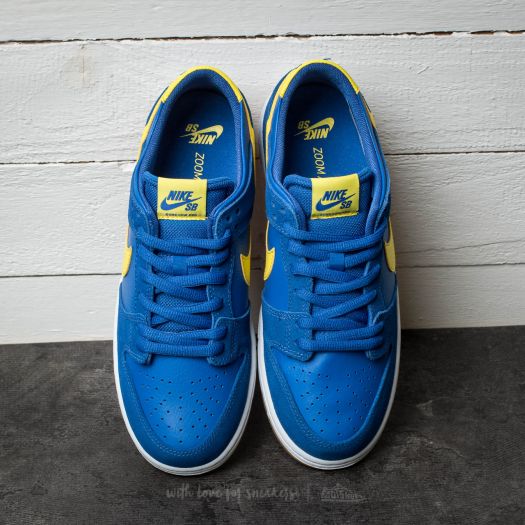Scarpe uomo Nike SB Zoom Dunk Low Pro Varsity Royal/ Lightening